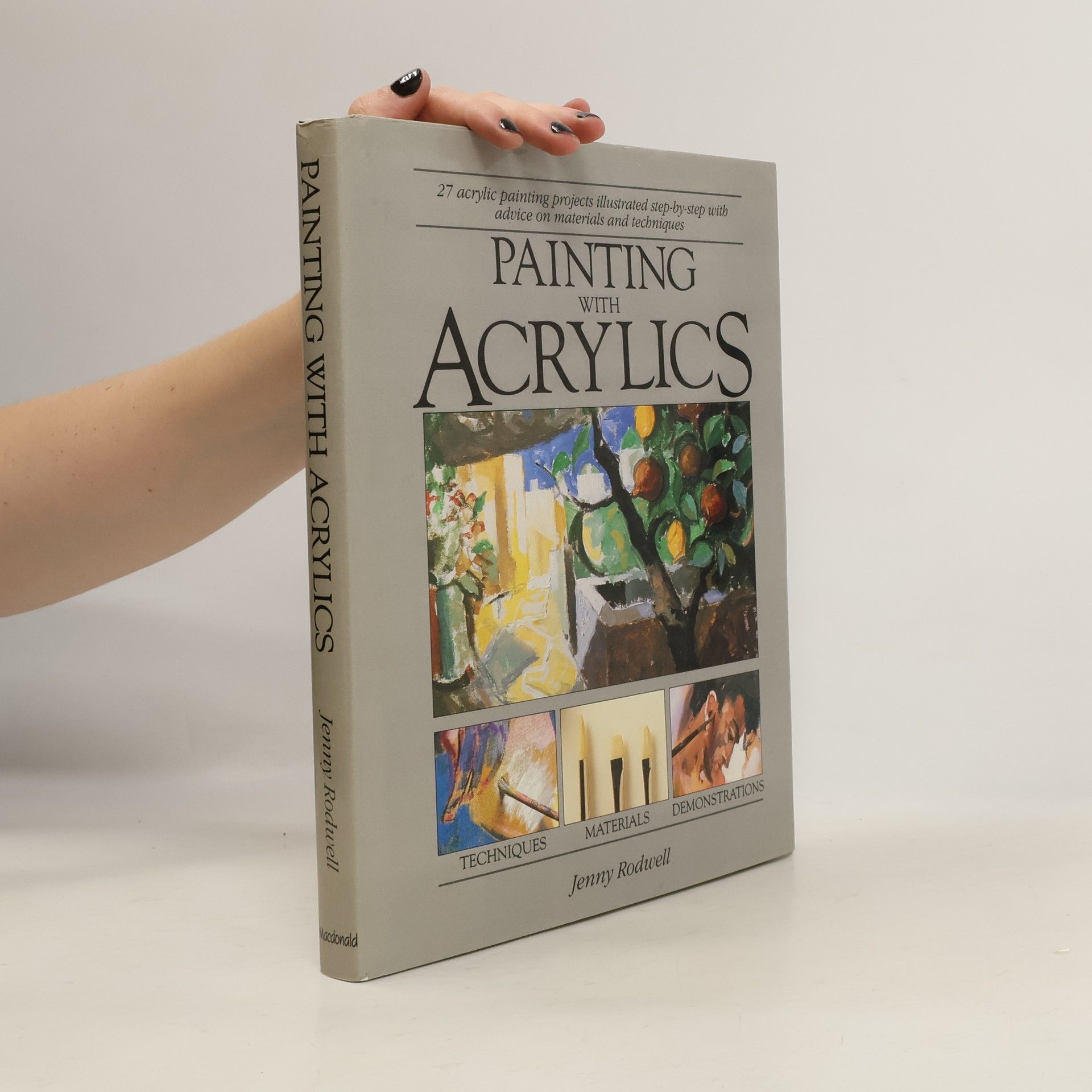 Jenny Rodwell Painting with Acrylics