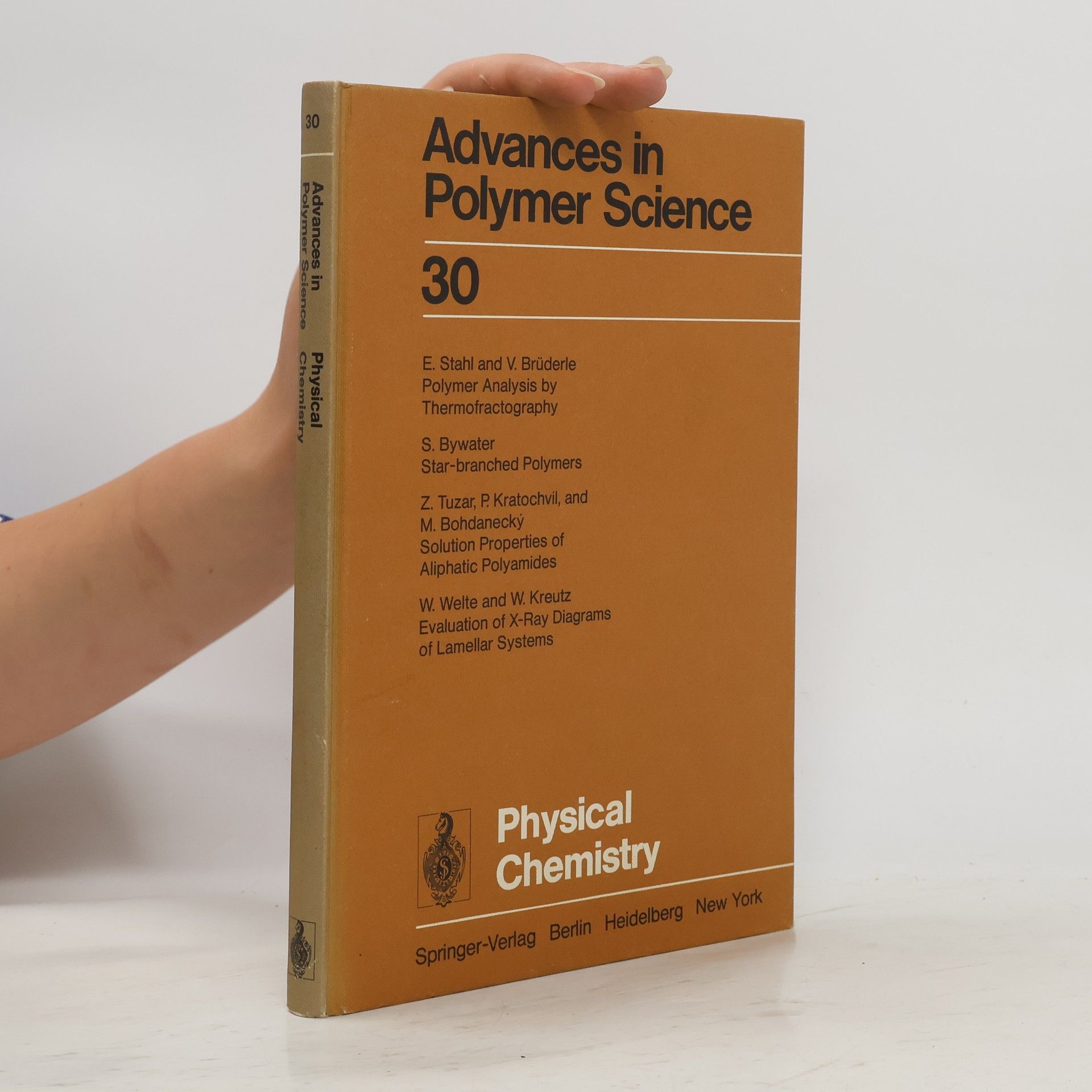 Egon Stahl Physical Chemistry
