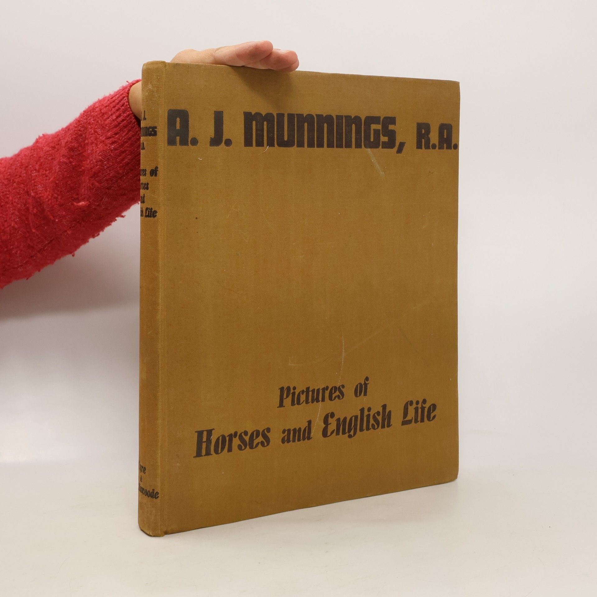 A.J. Munnings Pictures of Horses and English Life