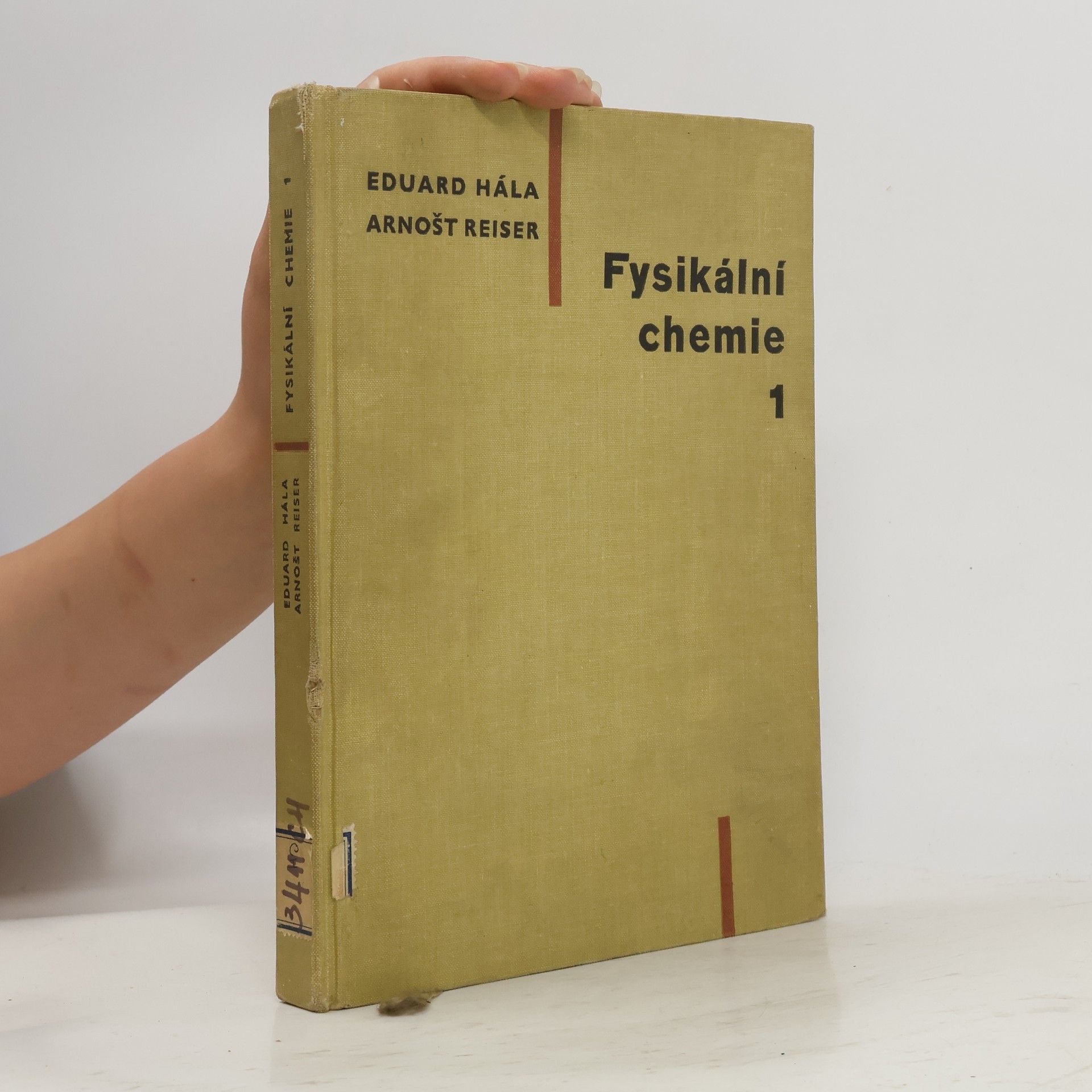 Eduard Hála Fysikální chemie 1