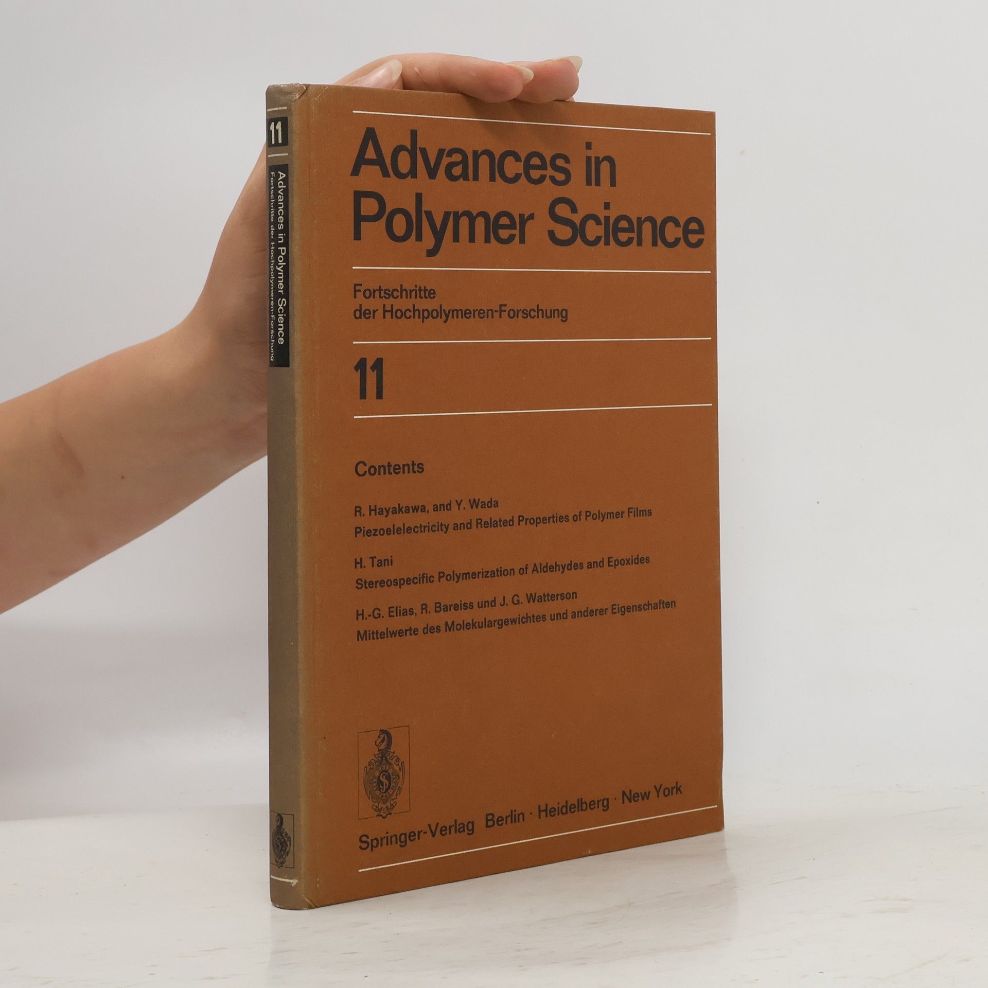 kolektiv Advances in Polymer Science 11