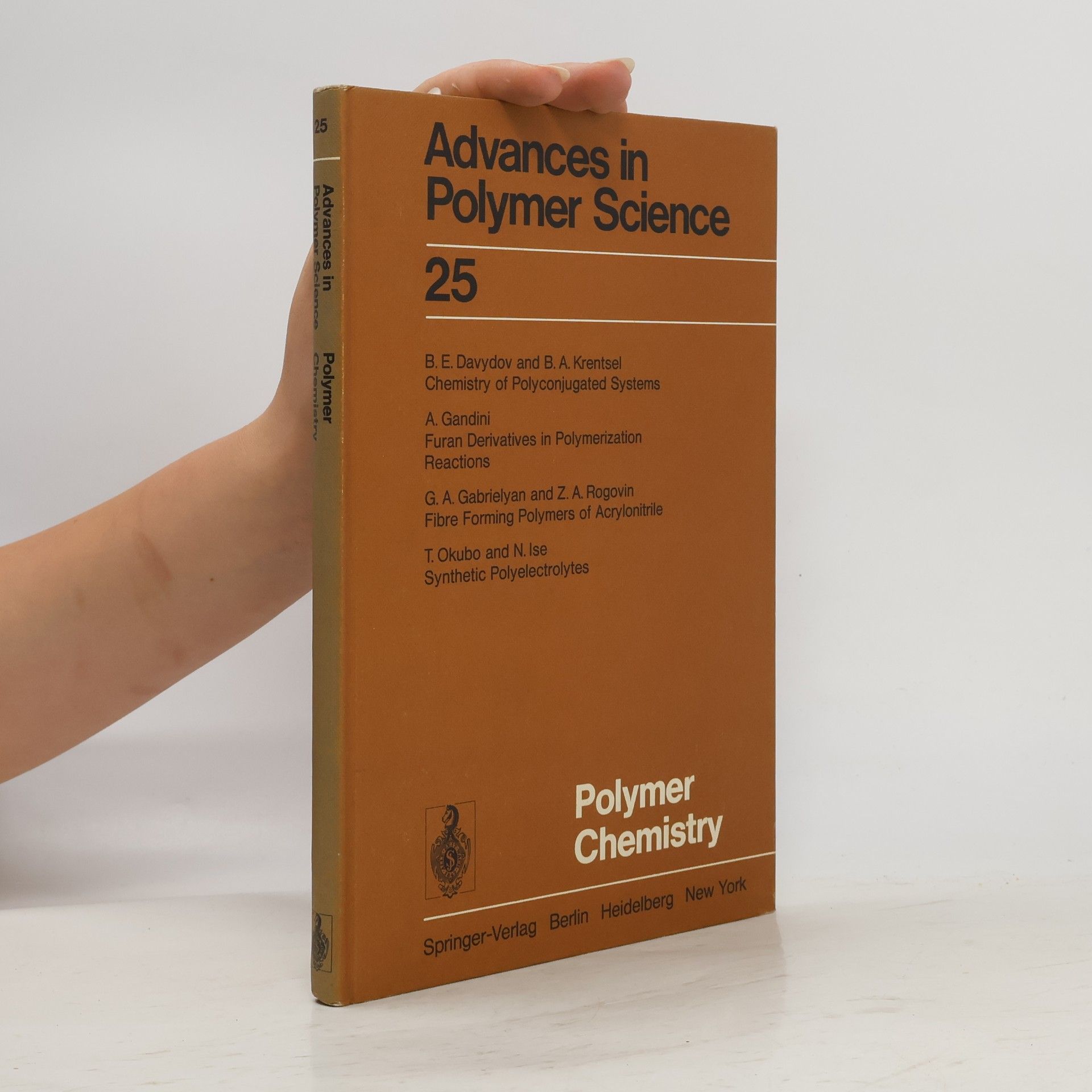 Collectif d'auteurs Advances in Polymer Science 25