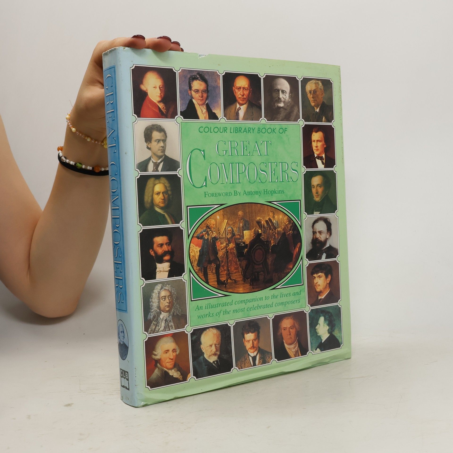Antony Hopkins Colour Library Book of Great Composers