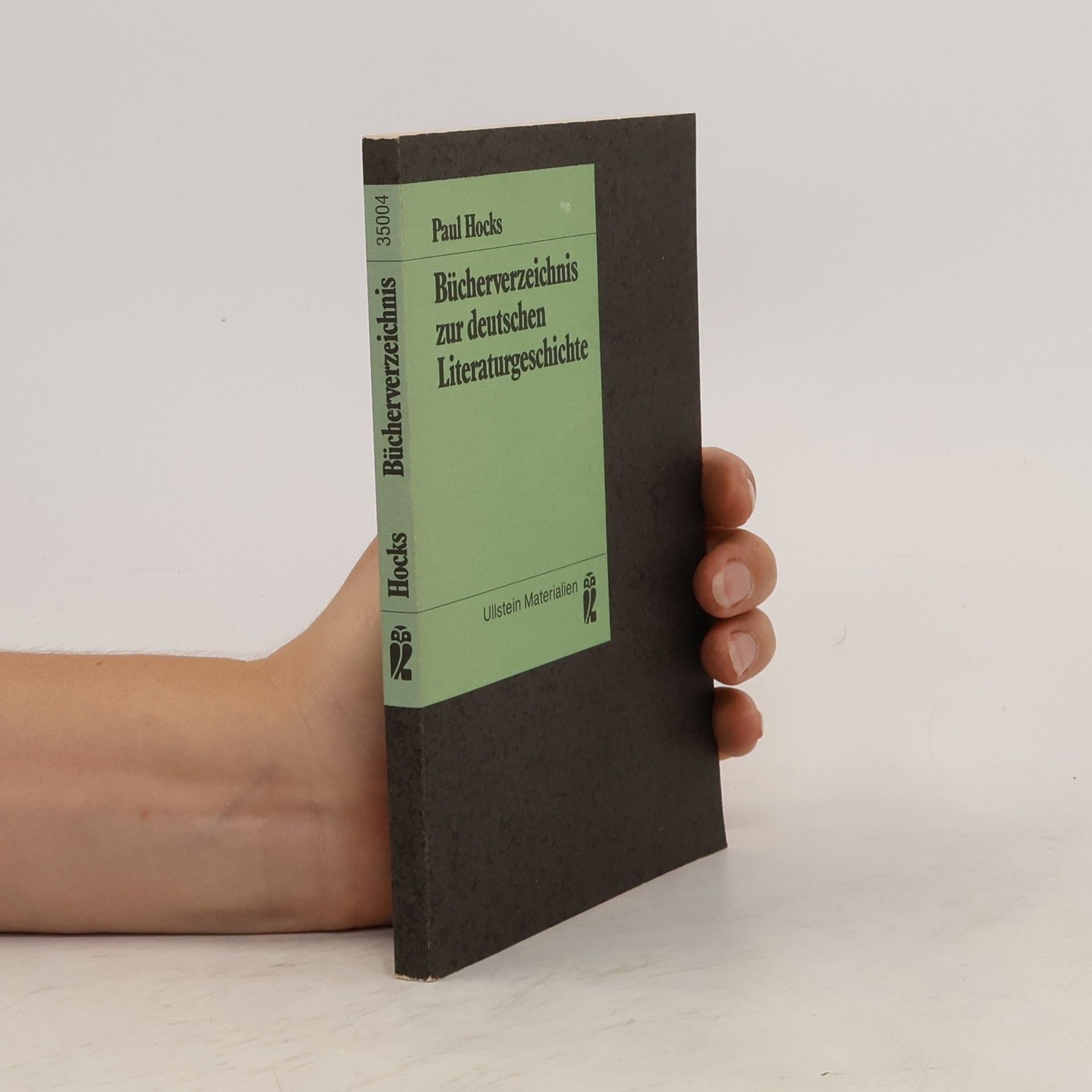 Paul Hocks Bücherverzeichnis zur deutschen Literaturgeschichte
