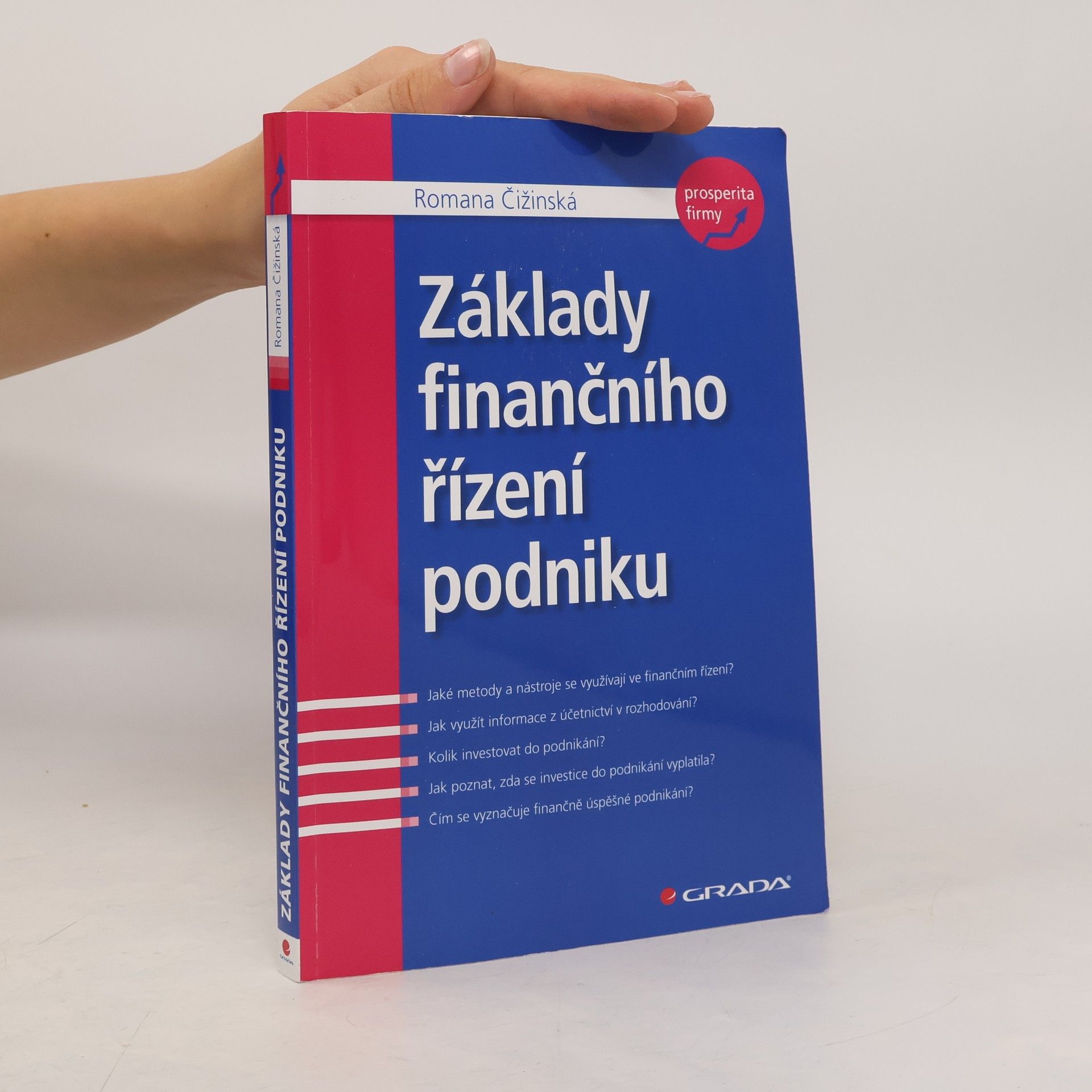 Romana Čižinská Základy finančního řízení podniku