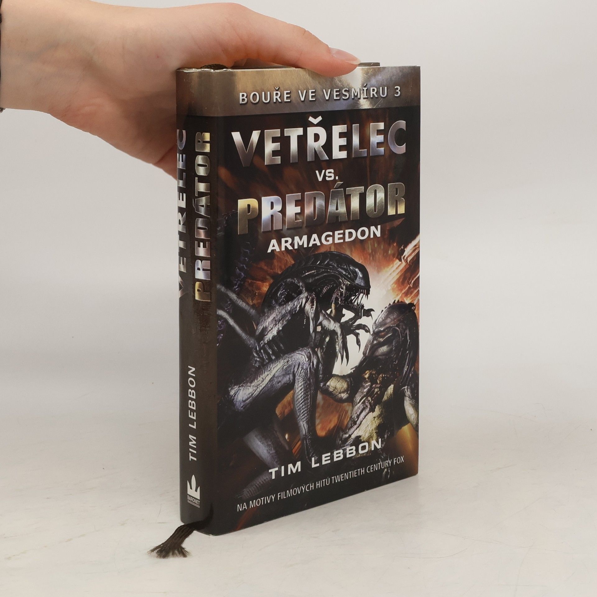 Tim Lebbon Bouře ve vesmíru. 3, Vetřelec vs. predátor - Armagedon