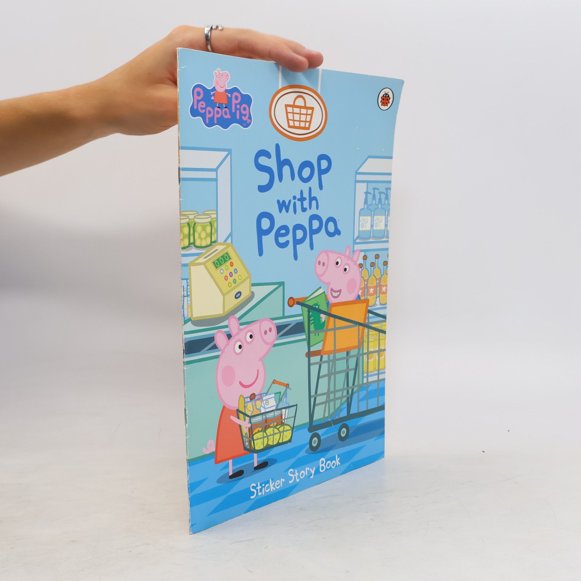 Autores varios Peppa Pig. Shop with Peppa Sticker Book