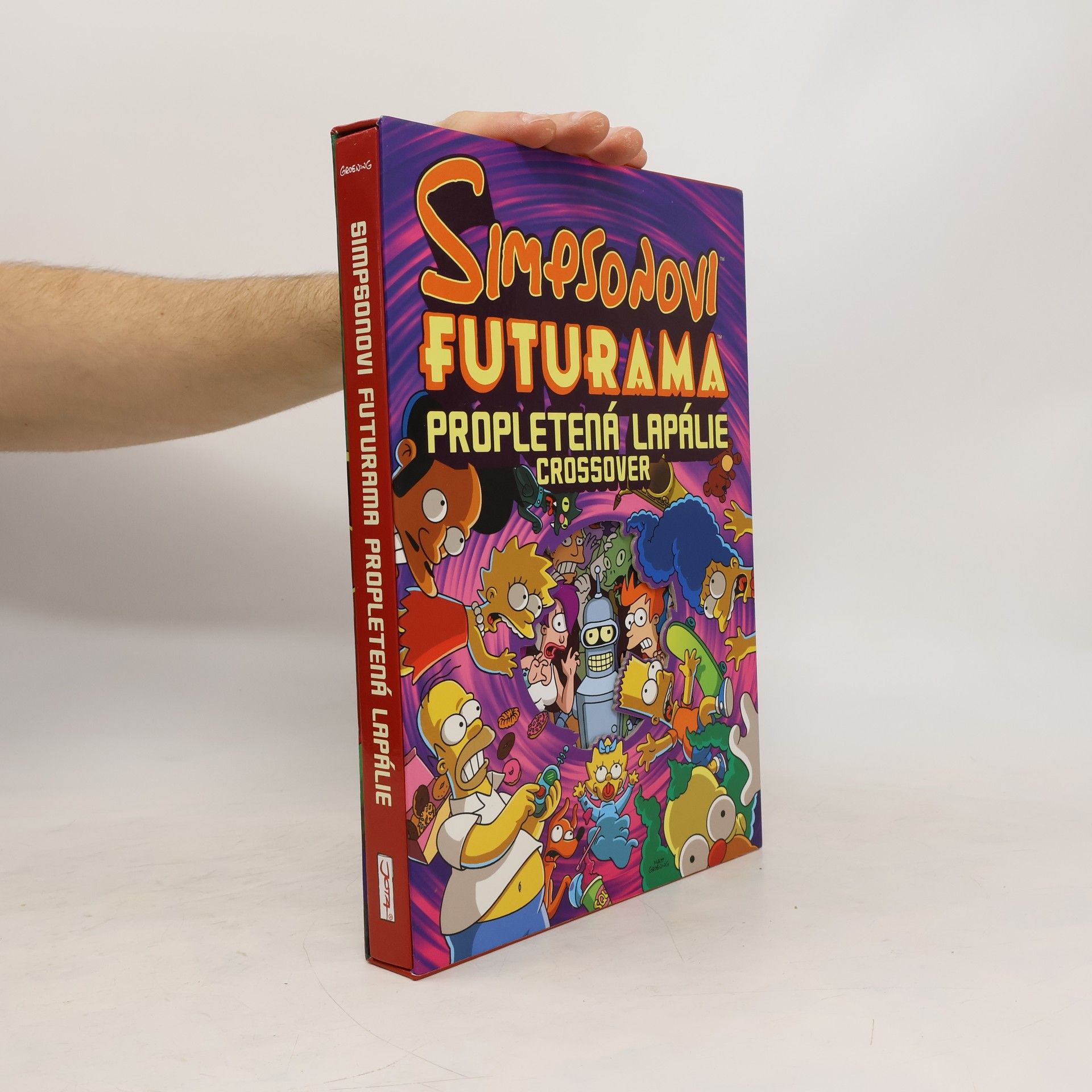 Matt Groening Simpsonovi - Futurama. Propletená lapálie: Crossover (s přílohou)