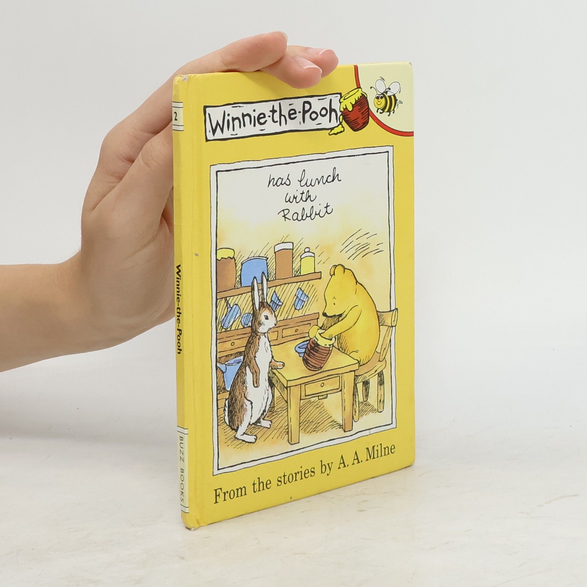 Alan Alexander Milne Winnie the Pooh Has Lunch with Rabbit