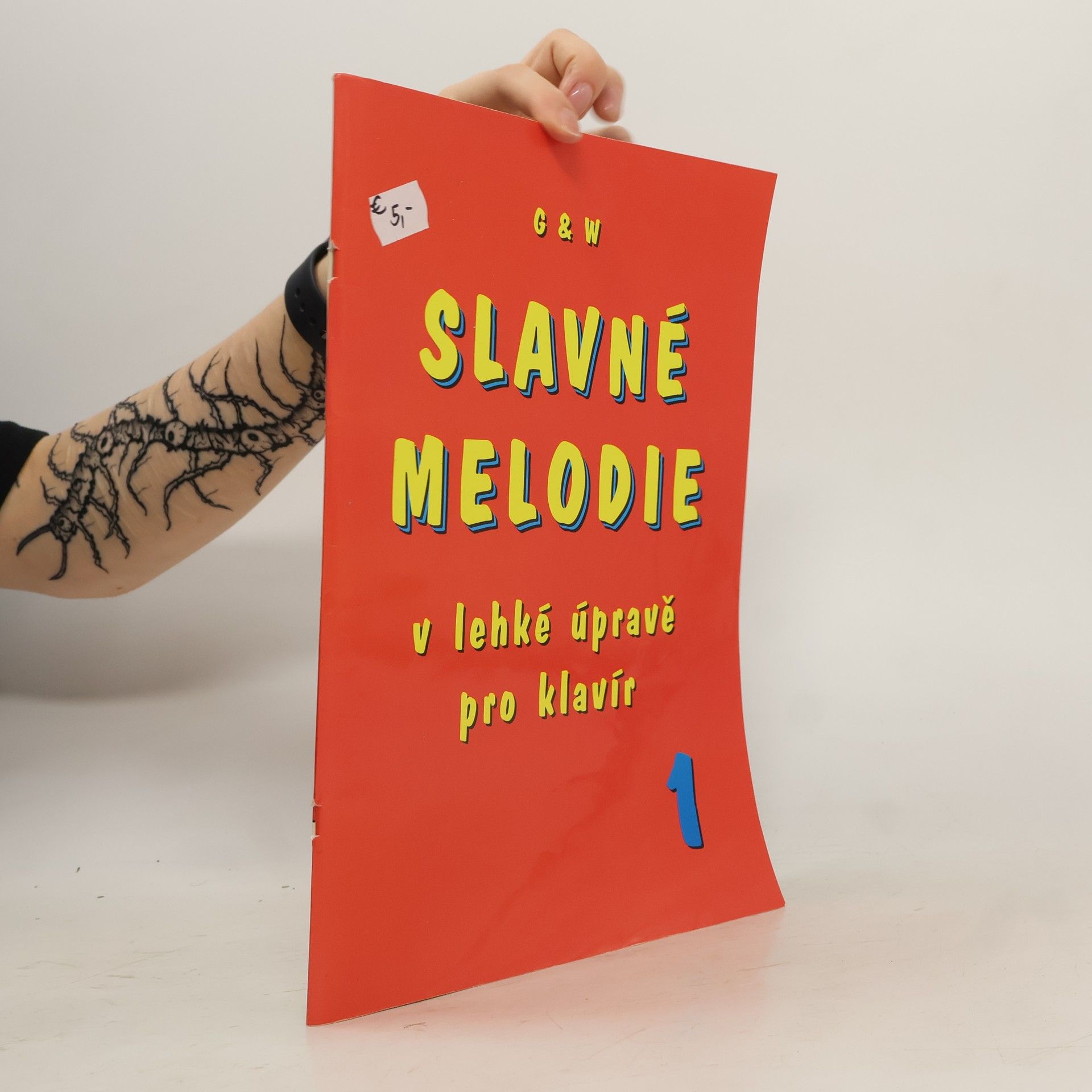 Collective Slavné melodie v lehké úpravě pro klavír 1.díl