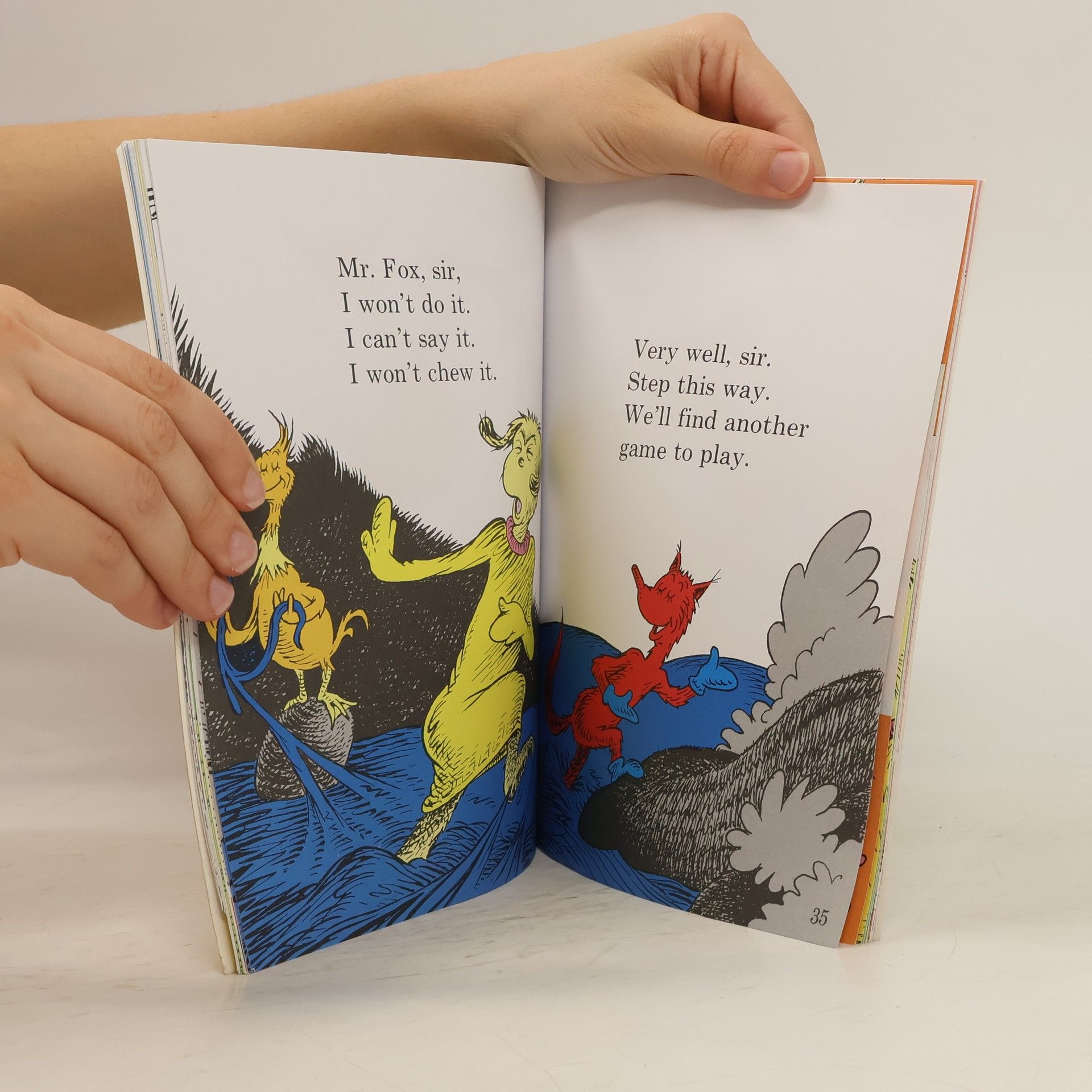 Dr. Seuss Fox in Socks