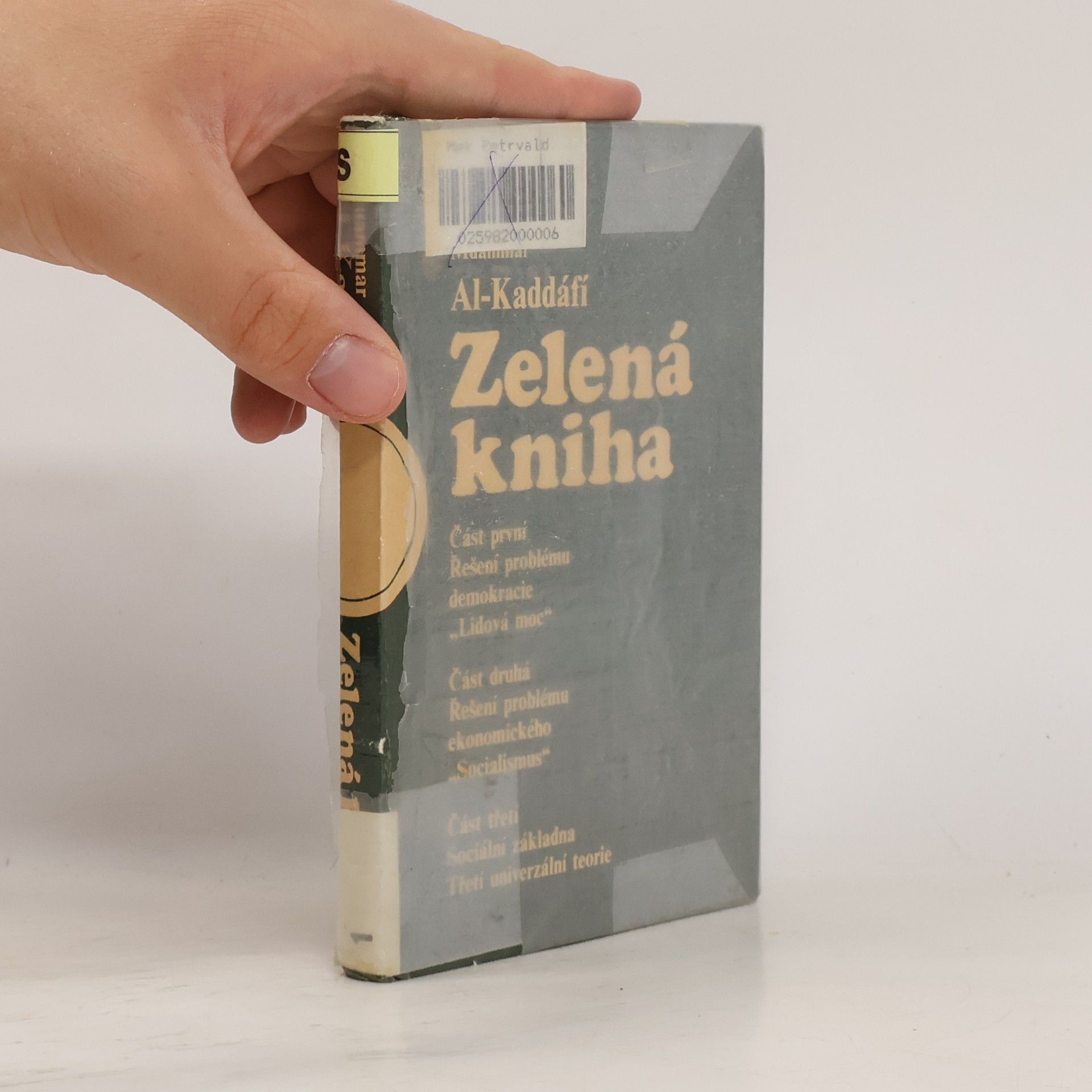 Muammar al-Kaddáfí Zelená kniha