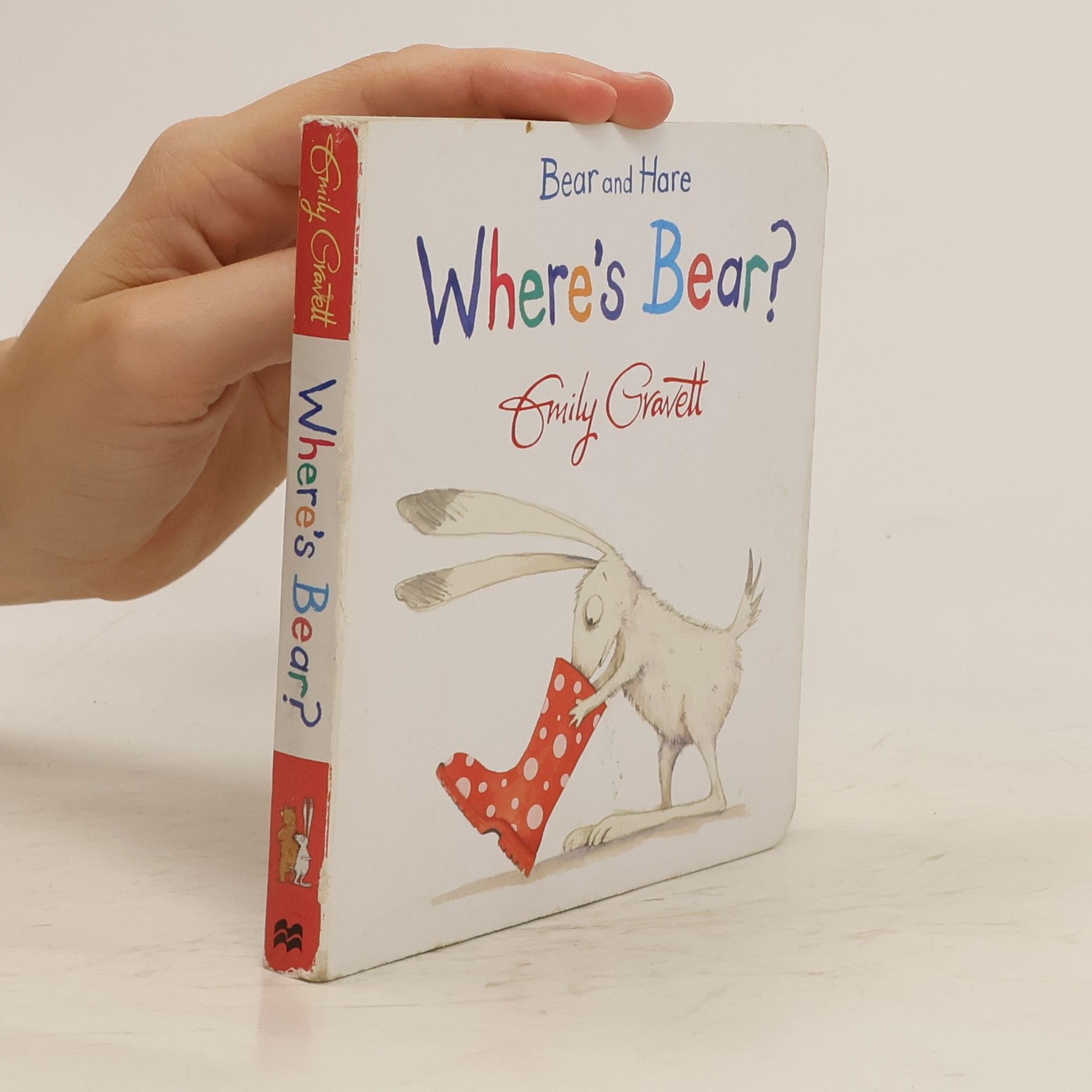 Emily Gravett Bear and Hare. Where's Bear?