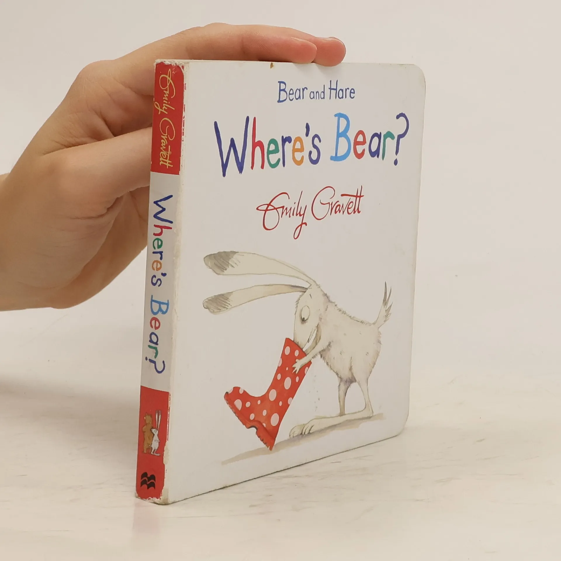 Bear and Hare. Where's Bear? | Emily Gravett | English | Book