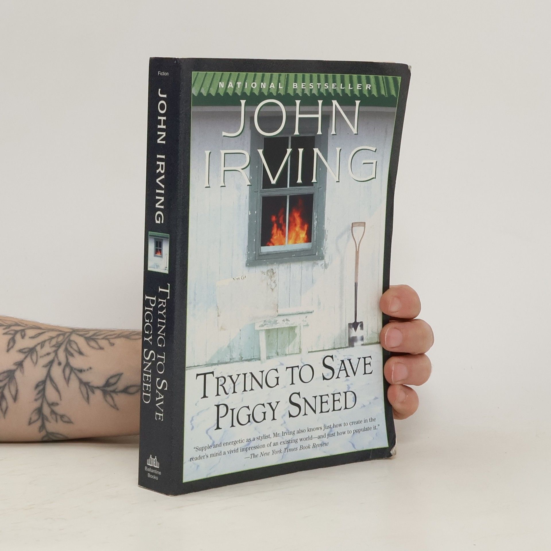 John Irving Trying to Save Piggy Sneed