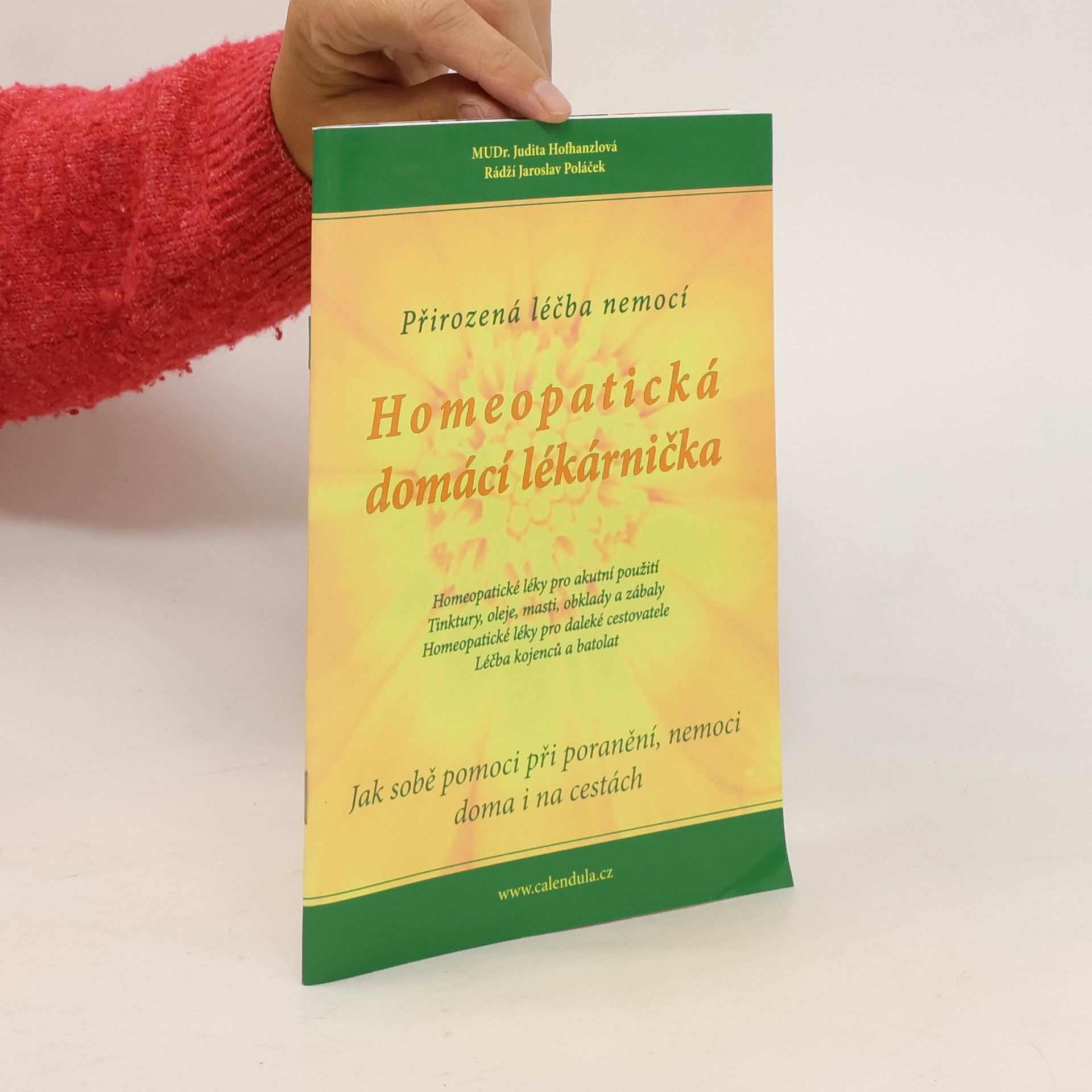 Judita Hofhanzlová Homeopatická domácí lékárnička