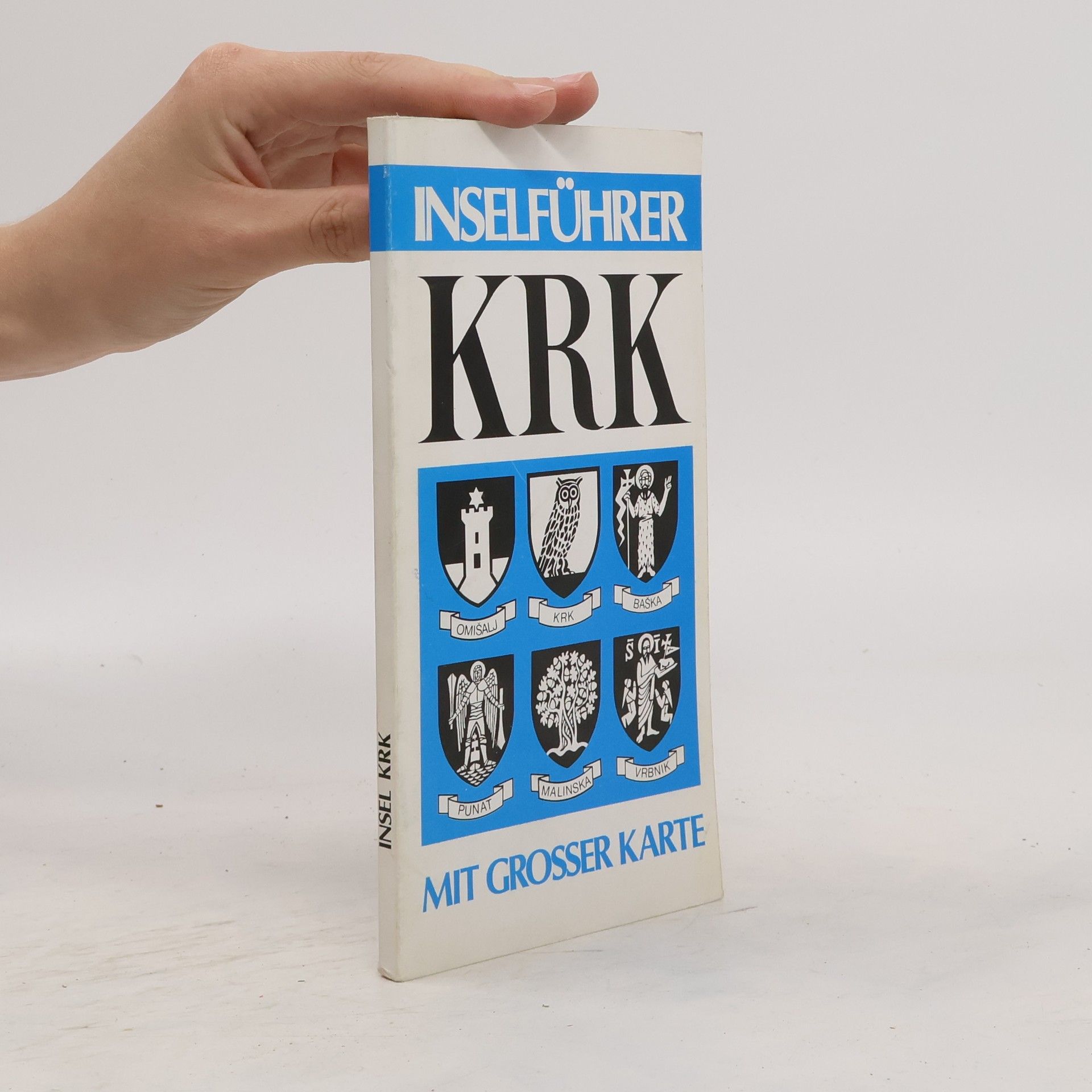 Collectif d'auteurs Inselführer KRK mit grosser Karte