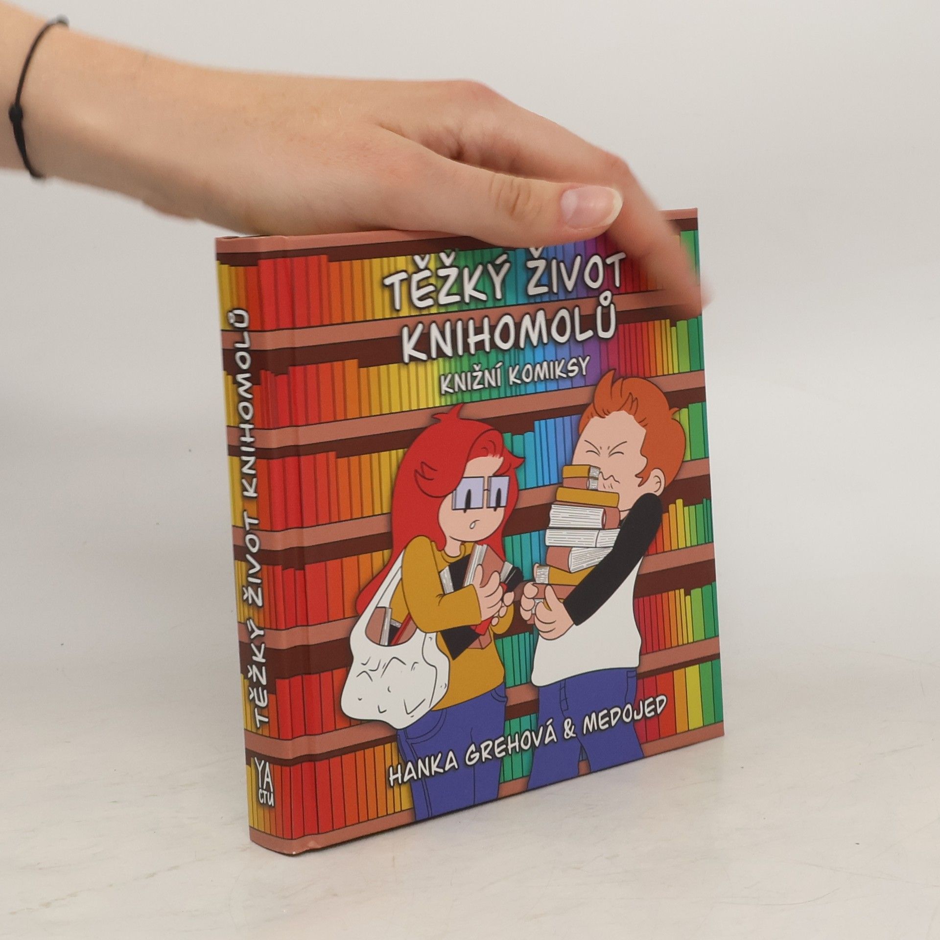 Medojed Těžký život knihomolů : knižní komiksy