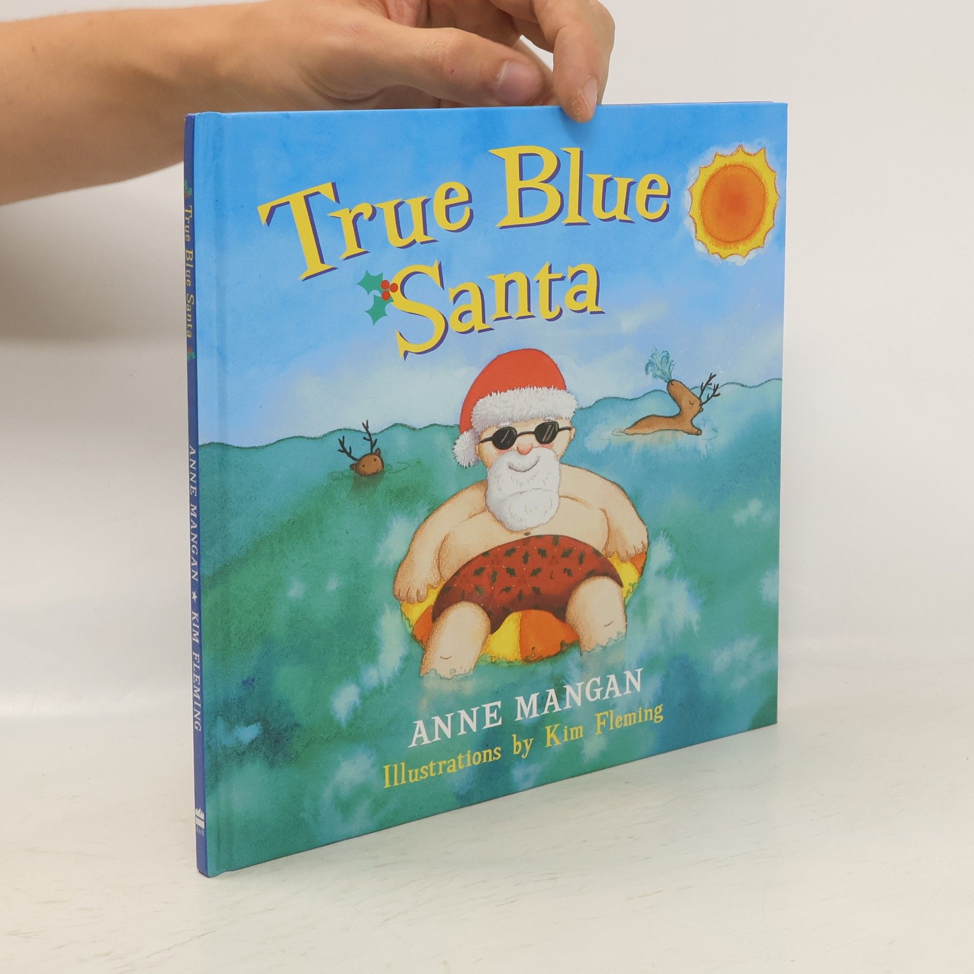 Anne Mangan True Blue Santa