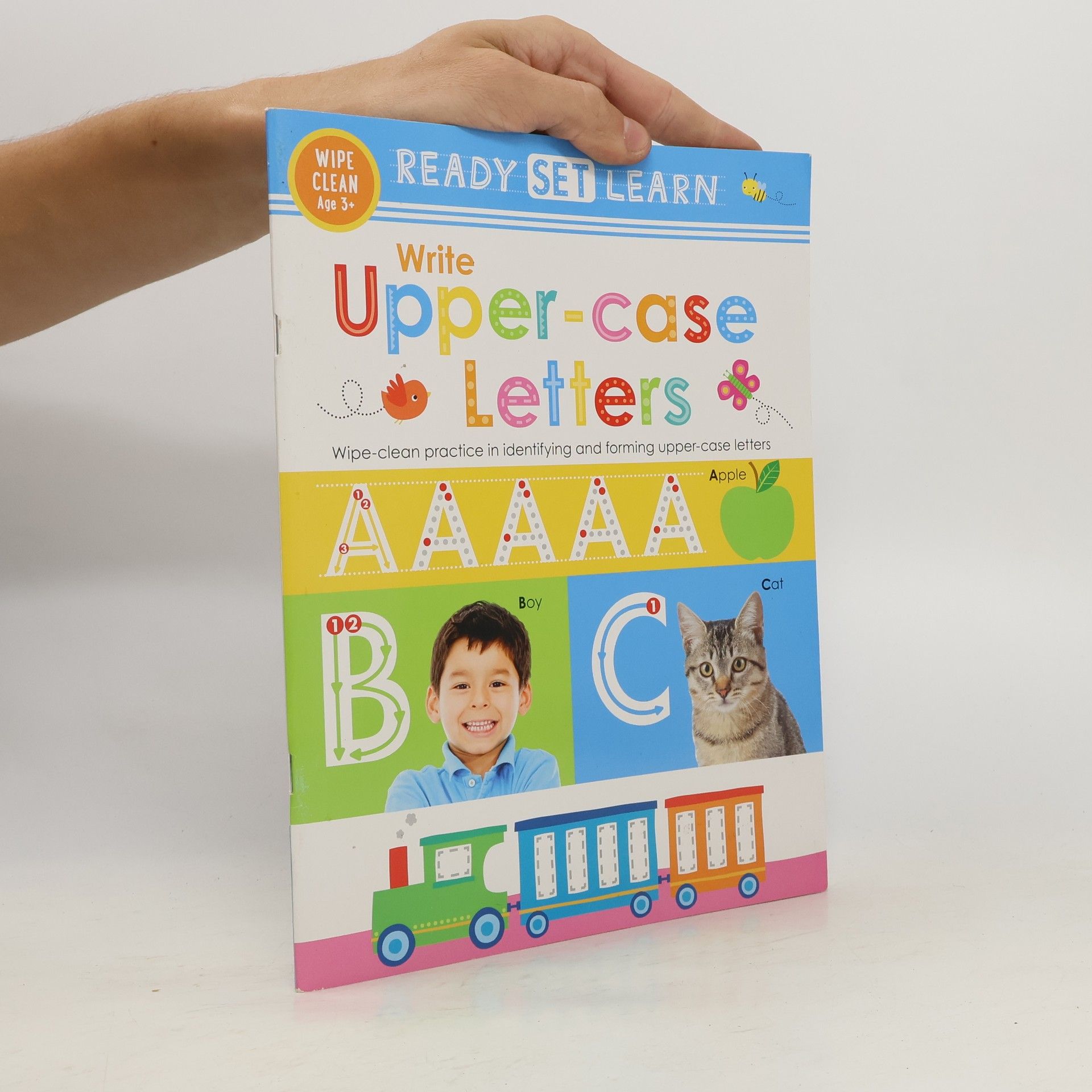 Collectif d'auteurs Wipe Clean Upper-case Letters Early Learning Book Ages 3+