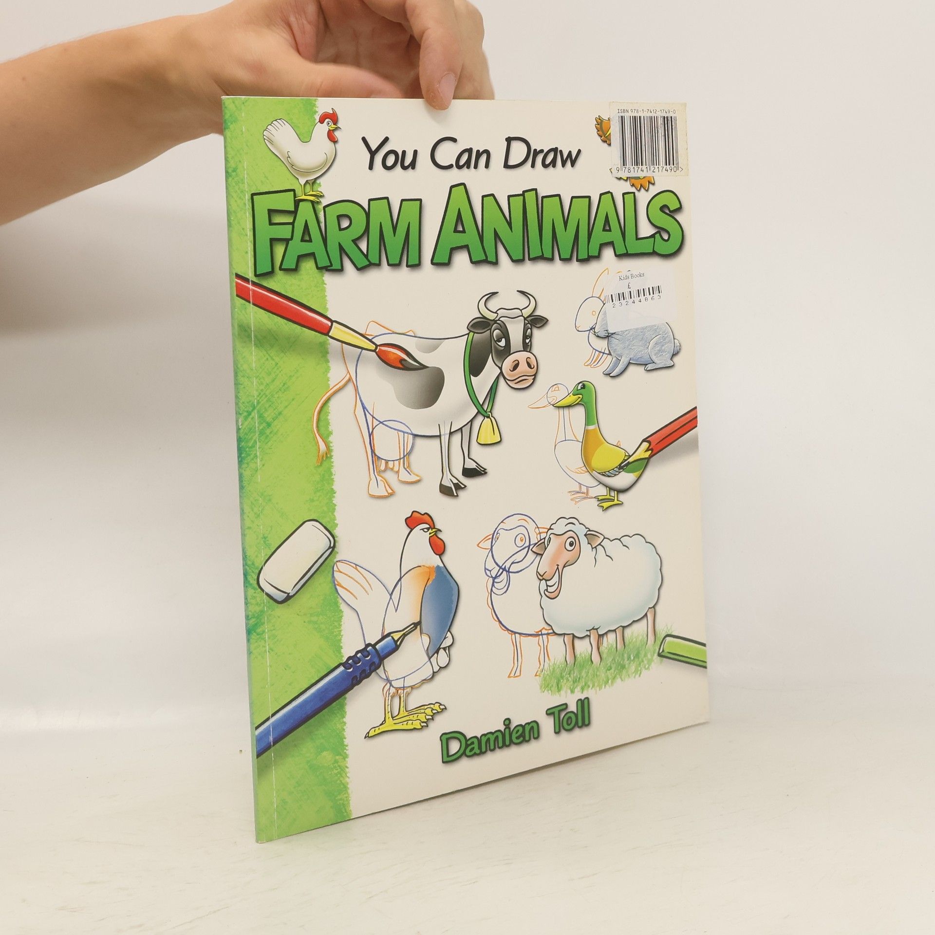 Damien Toll You Can Draw Farm Animals