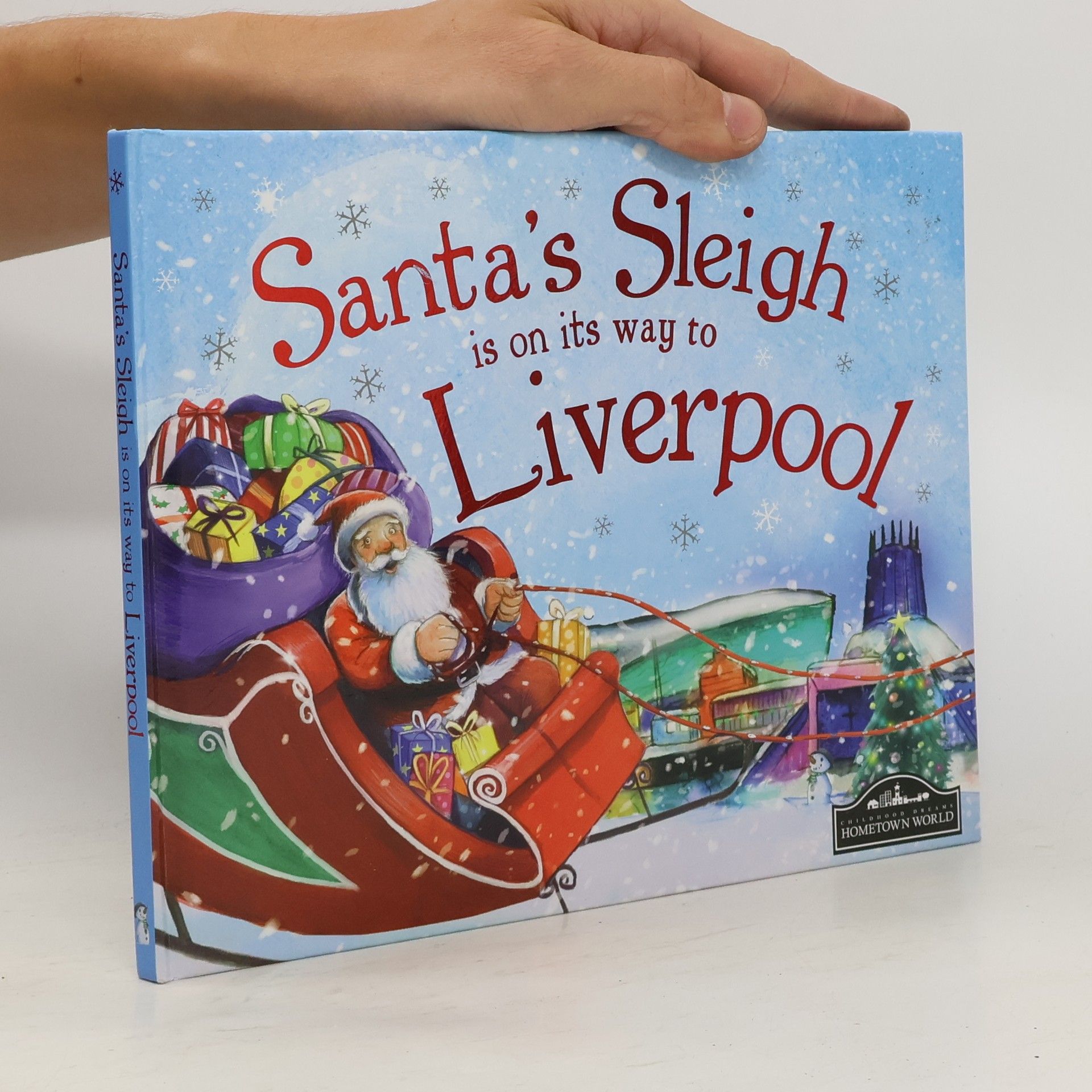 Eric James Santa's Sleigh is on Its Way to Liverpool