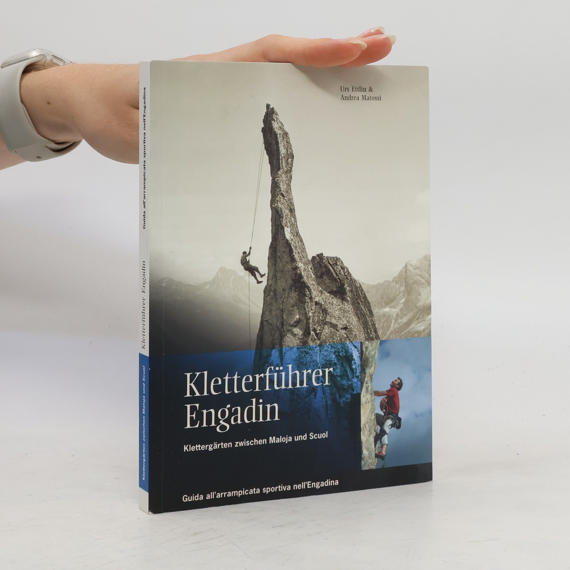 Urs Ettlin Kletterführer Engadin