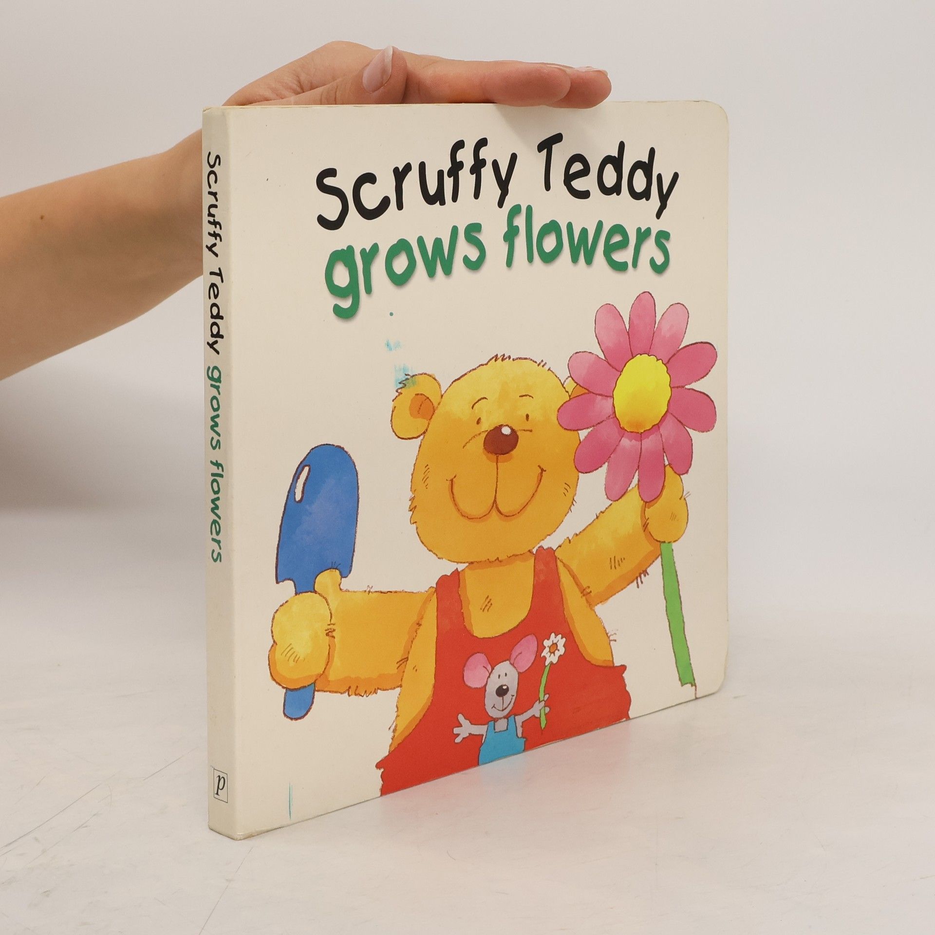 Jill Harker Scruffy Teddy grows flowers