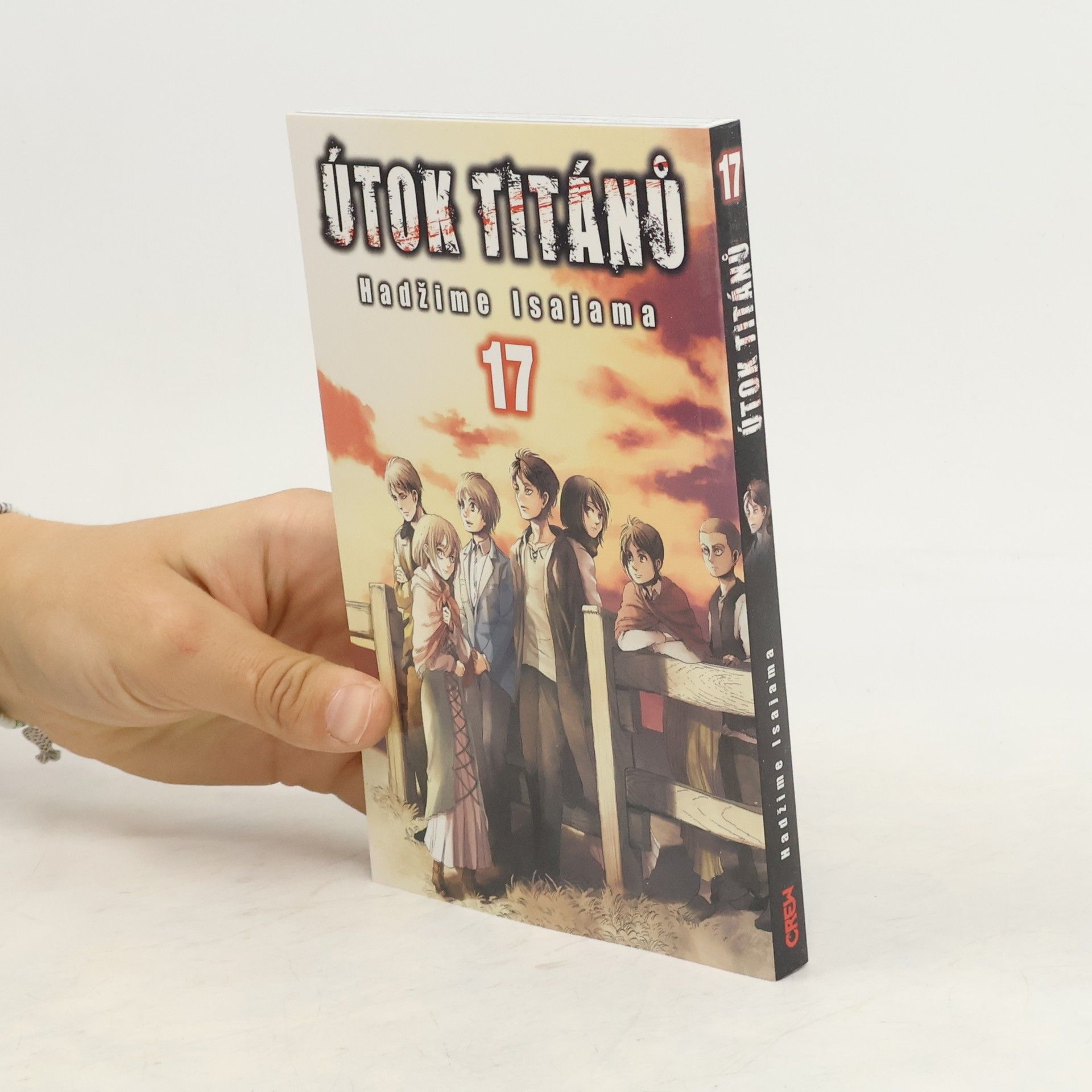 Hadžime Isajama Útok titánů 17