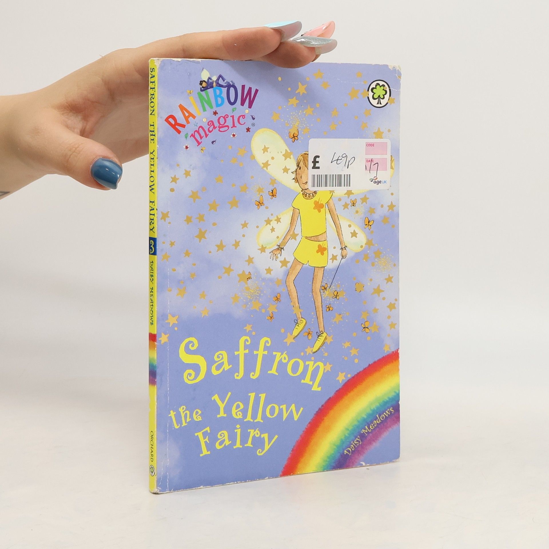 Daisy Meadows Rainbow Magic: Saffron the Yellow Fairy