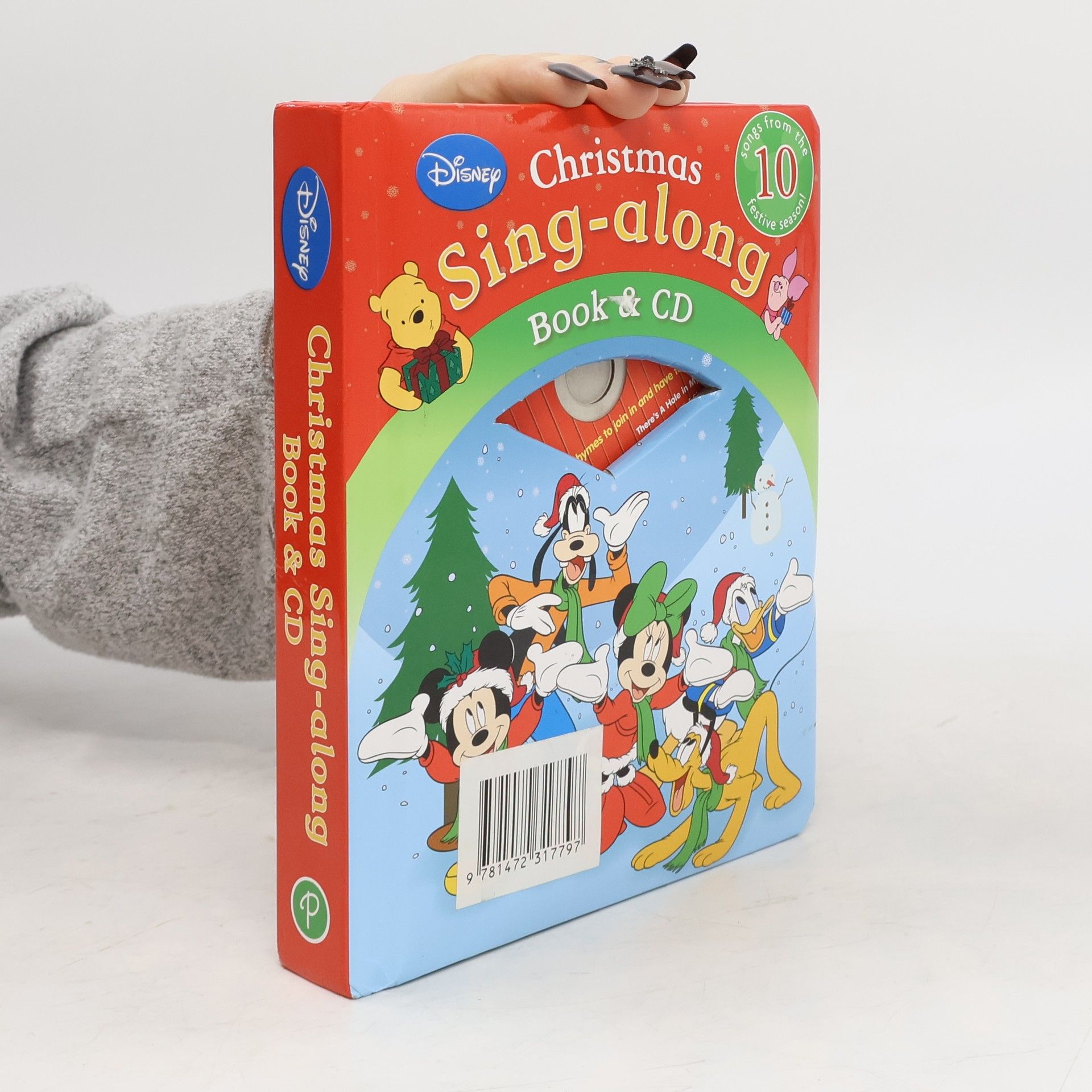 Walt Disney Disney Christmas Sing-along Book & CD