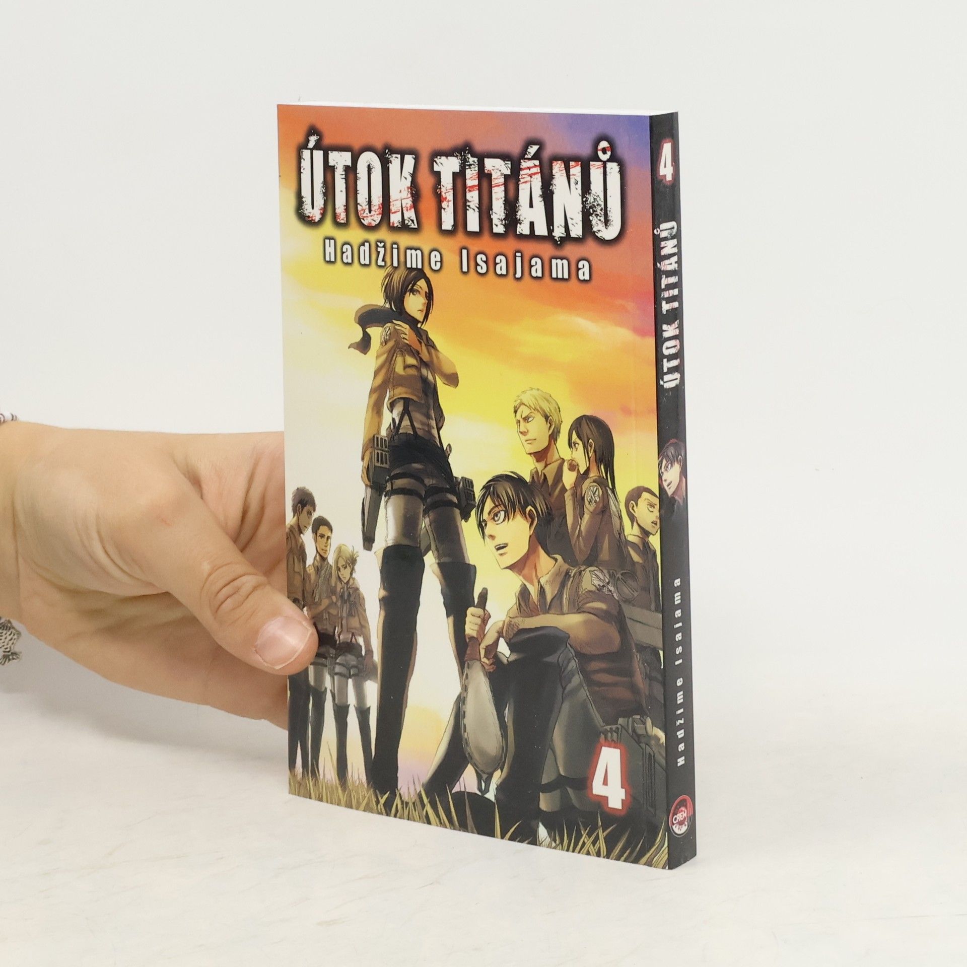 Hajime Isayama Útok titánů. 4
