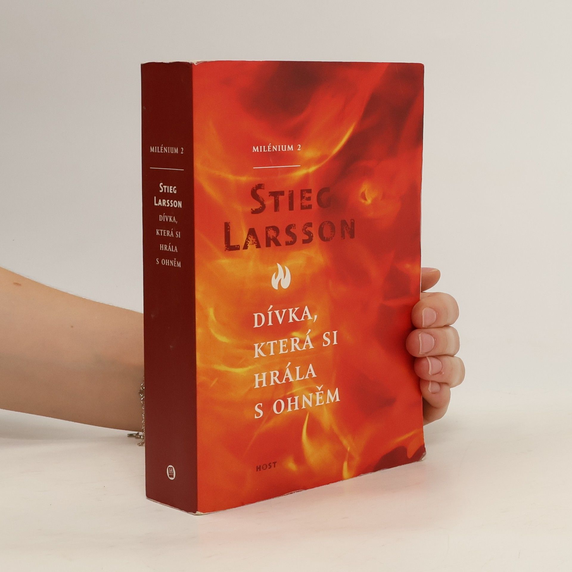 Stieg Larsson Dívka, která si hrála s ohněm