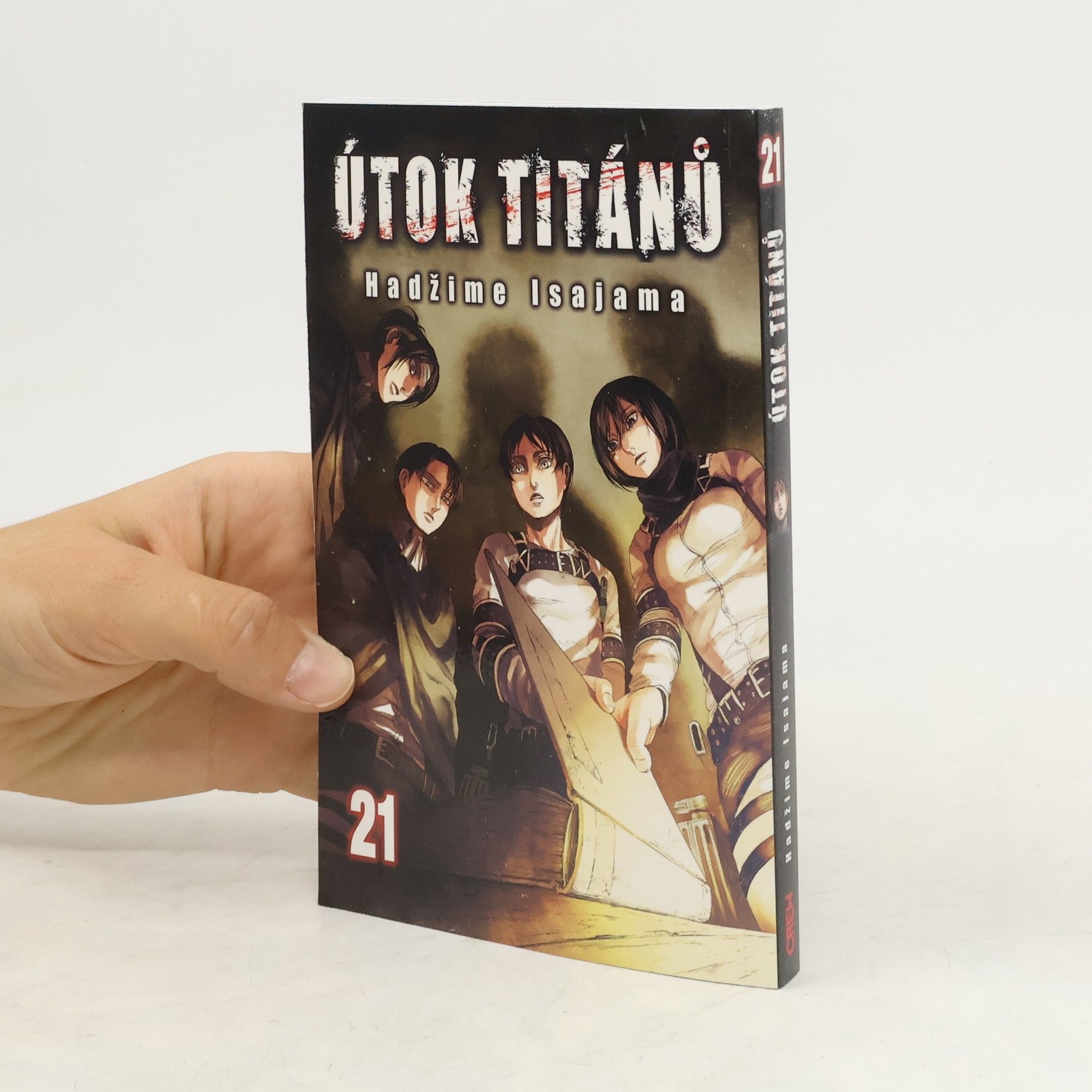 Hajime Isayama Útok titánů 21