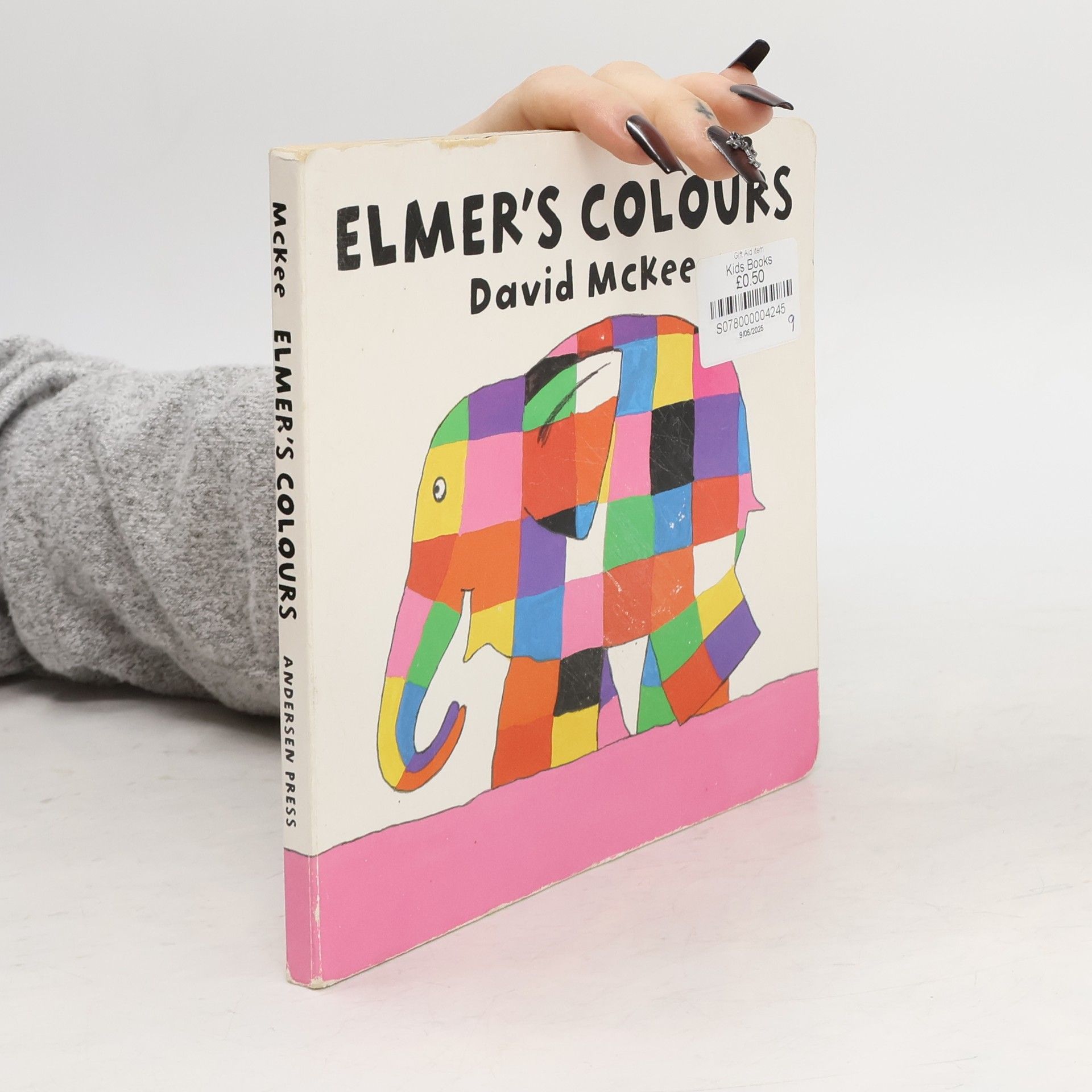 David McKee Elmer's colours