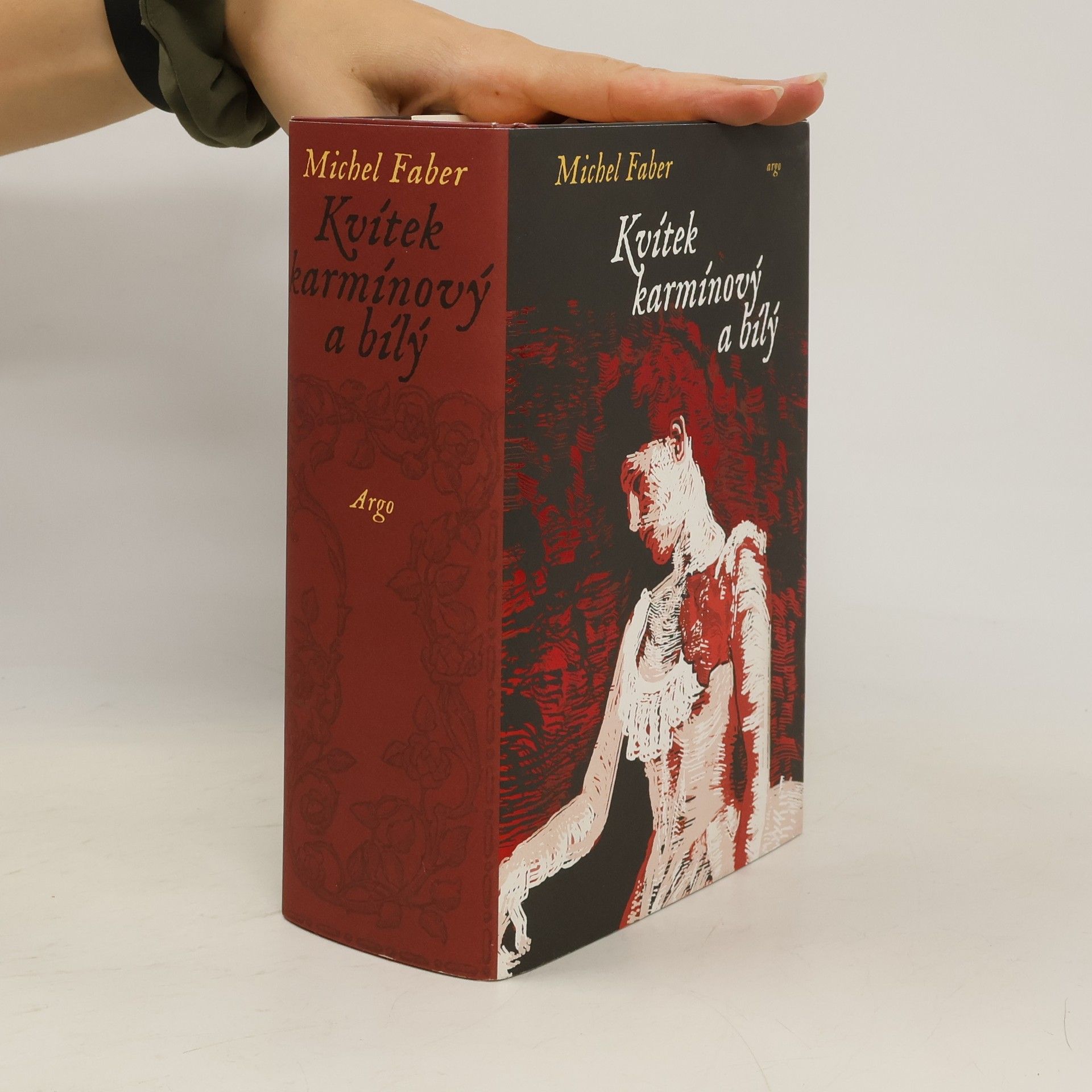 Michel Faber Kvítek karmínový a bílý