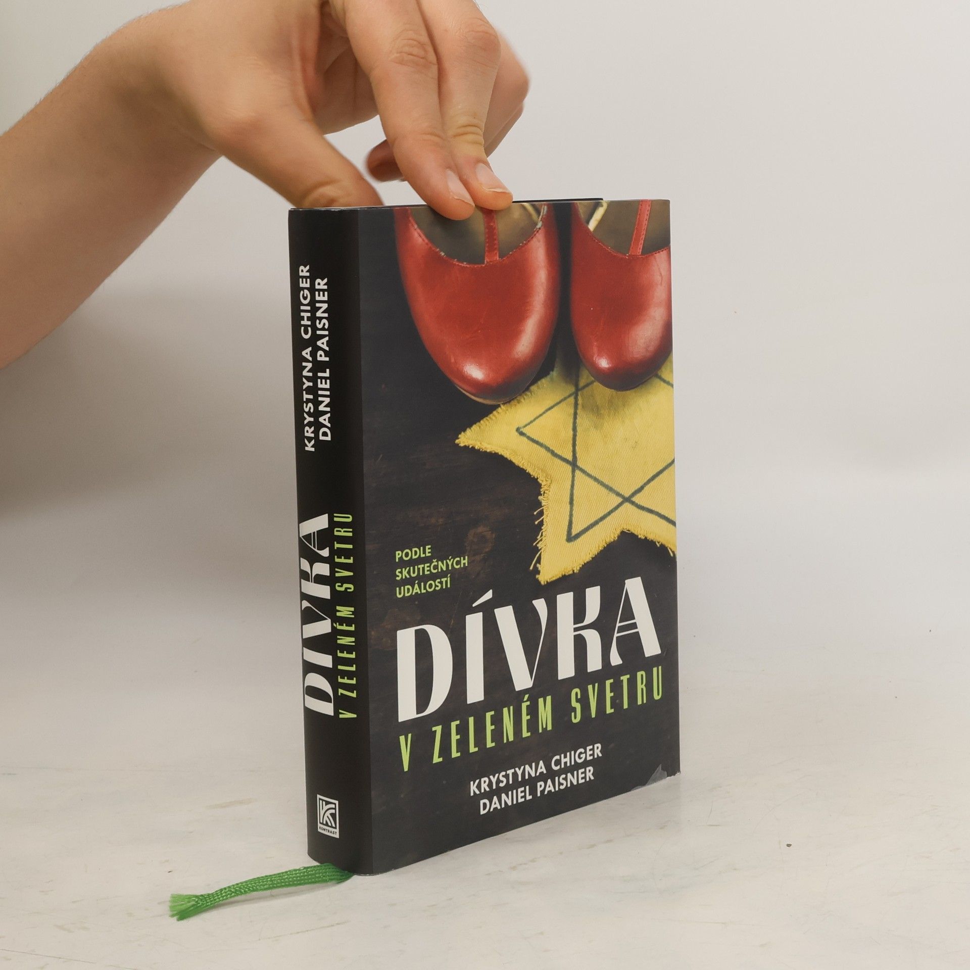 Krystyna Chiger Dívka v zeleném svetru