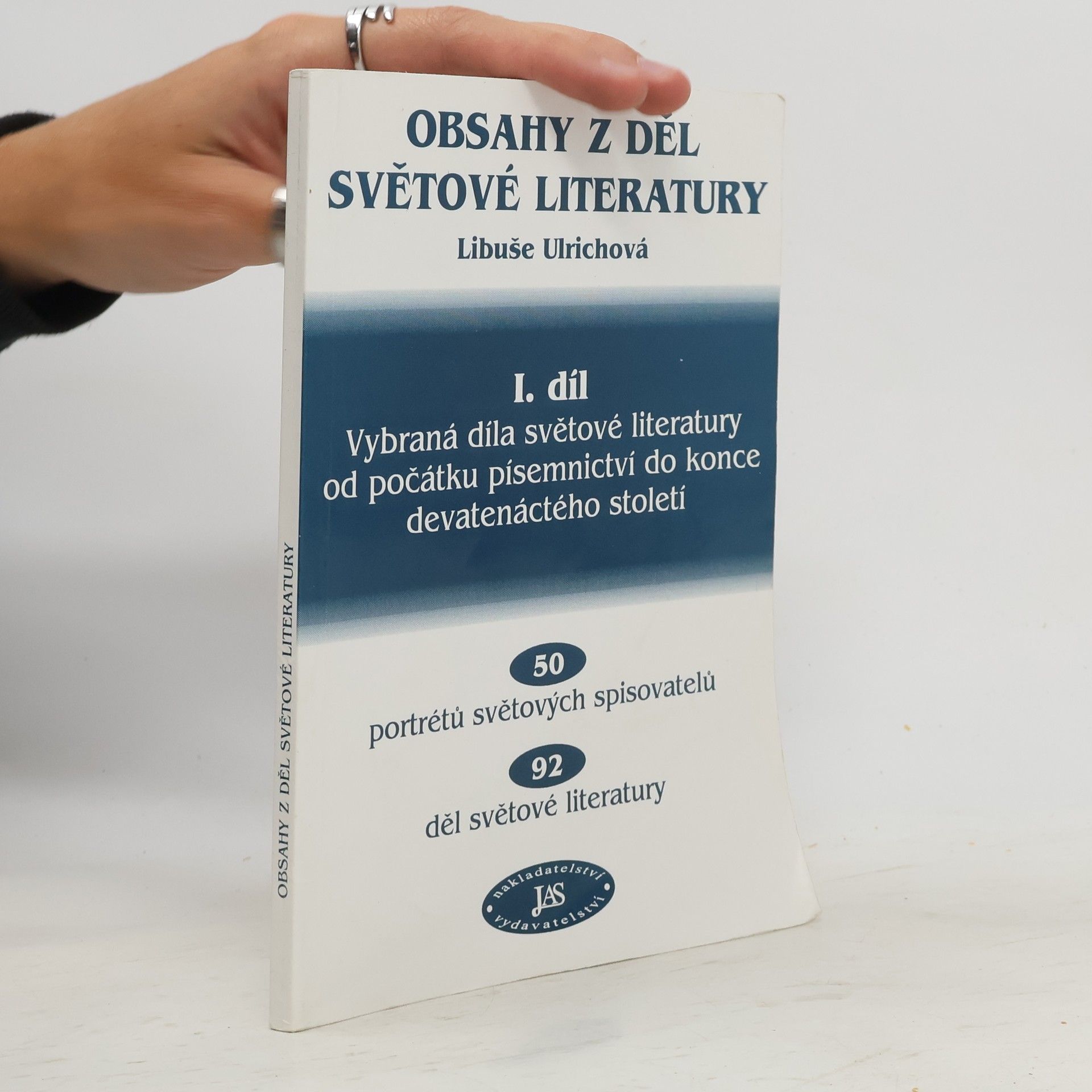 Libuše Ulrichová Obsahy z děl světové literatury I. díl