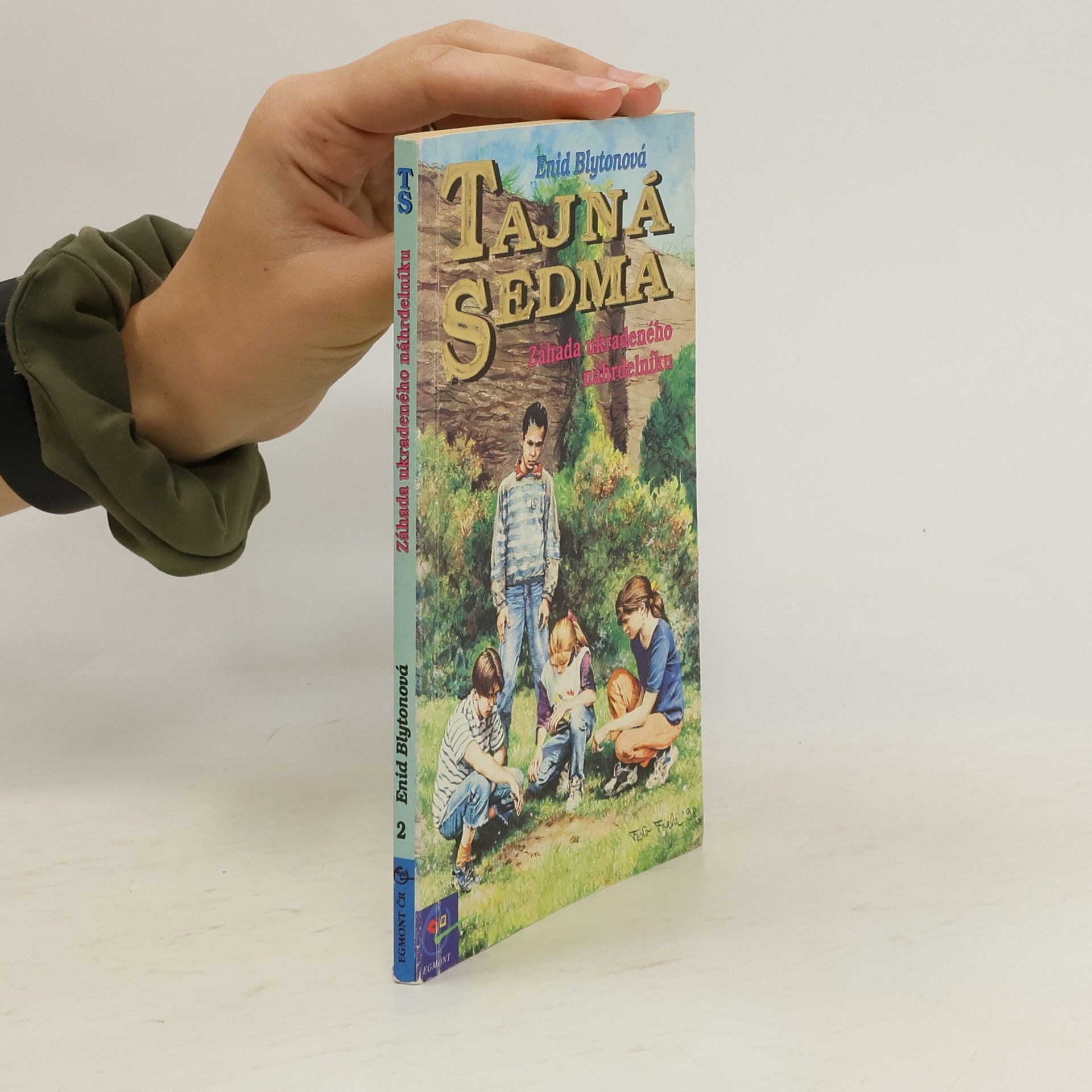 Enid Blyton Tajná sedma. Záhada ukradnutého náhrdelníku