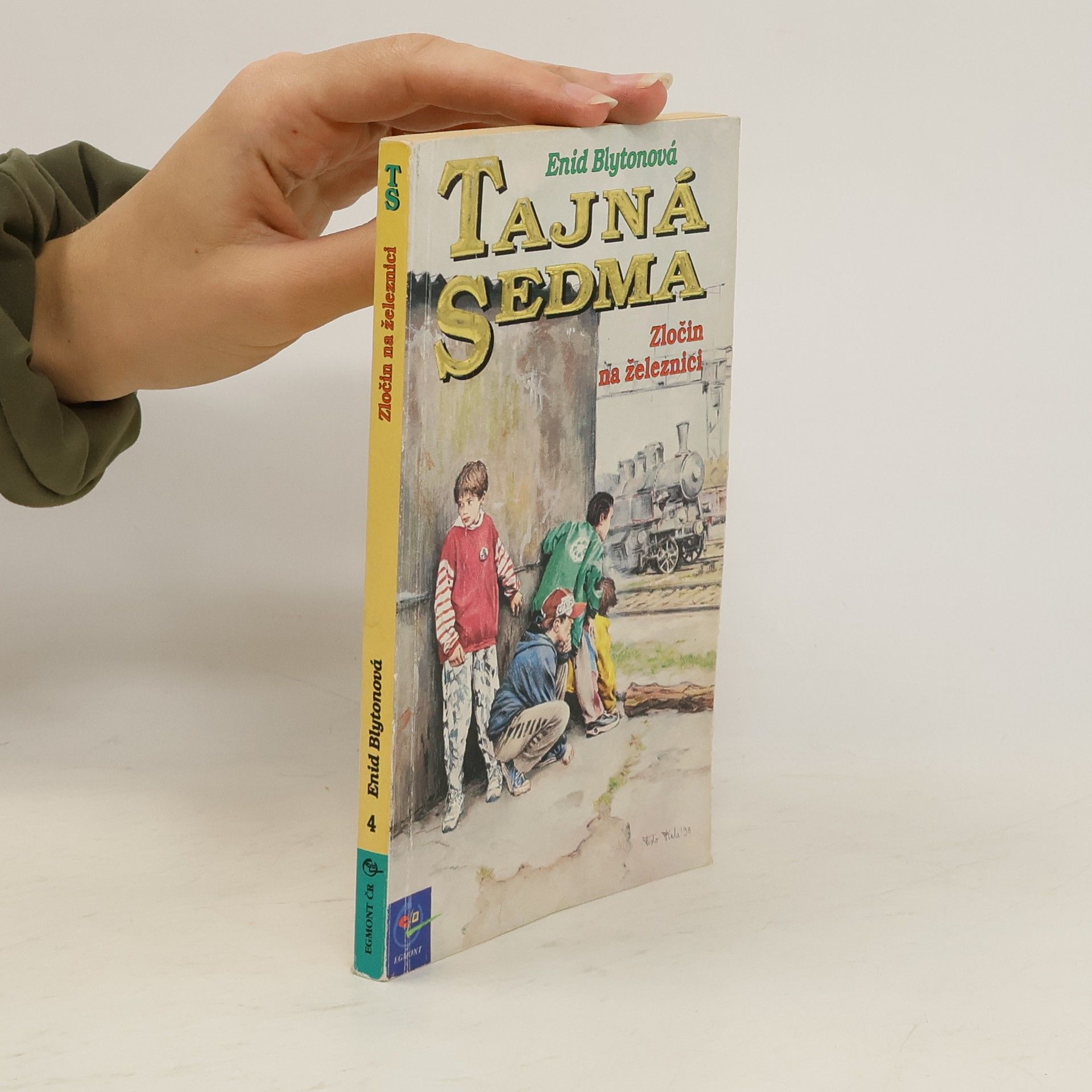 Enid Blyton Tajná sedma. Zločin na železnici