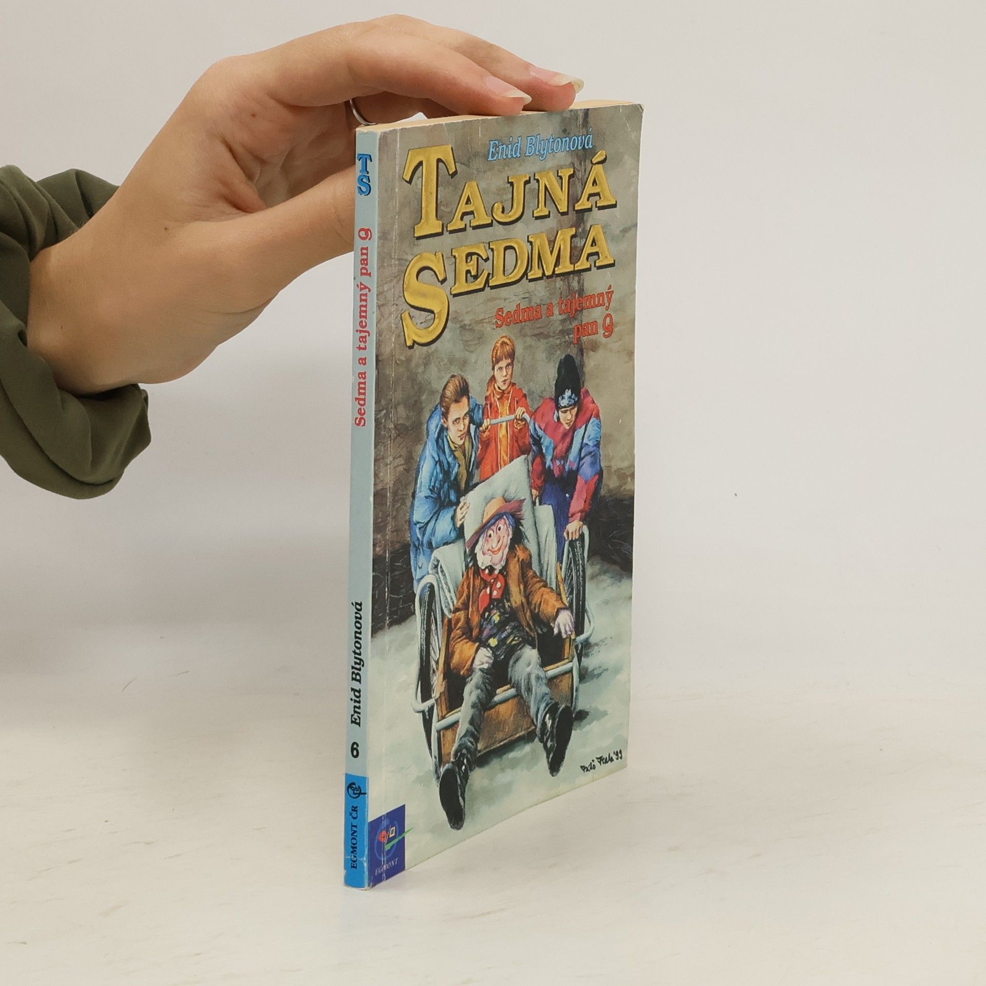 Enid Blyton Tajná sedma. Sedma a tajemný pan Q