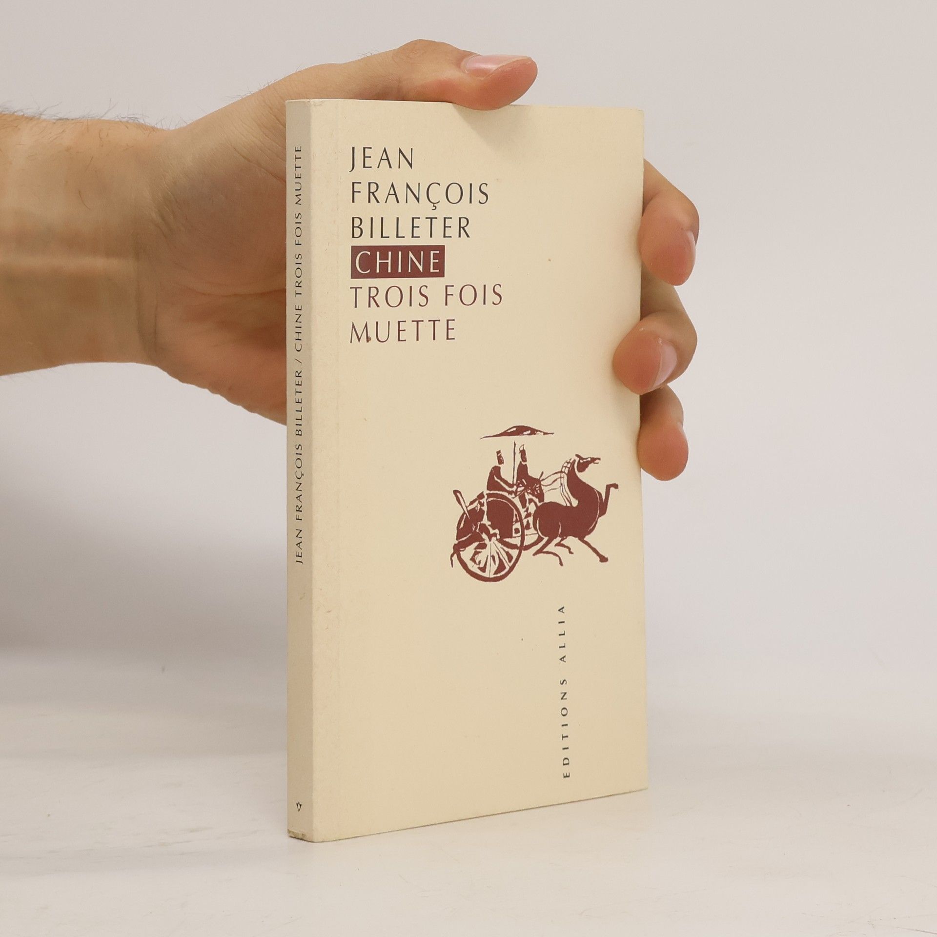 Jean Franc ois Billeter Chine trois fois muette