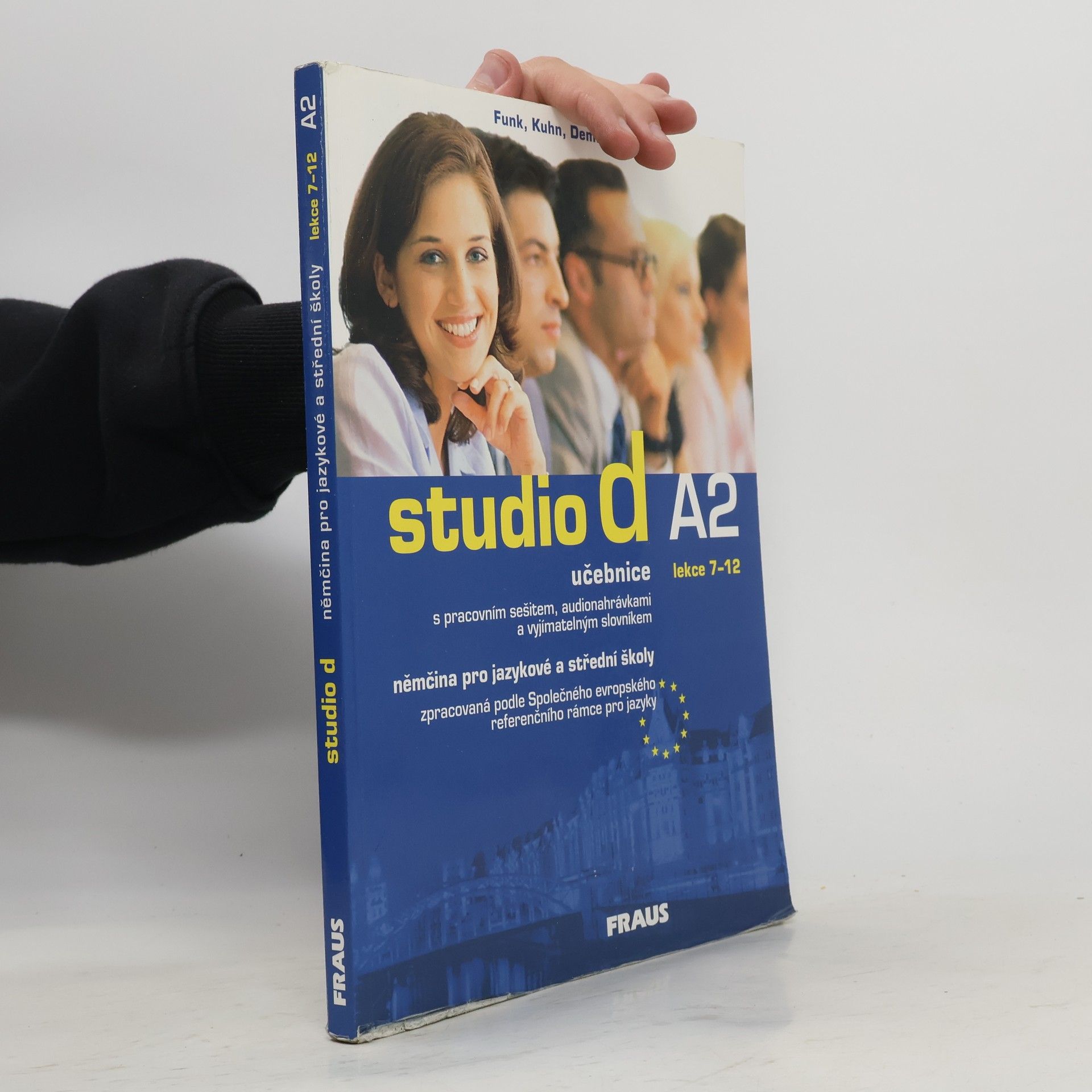 Hermann Funk Studio d A2 (lekce 7-12) : němčina pro jazykové a střední školy s pracovním sešitem a slovníkem