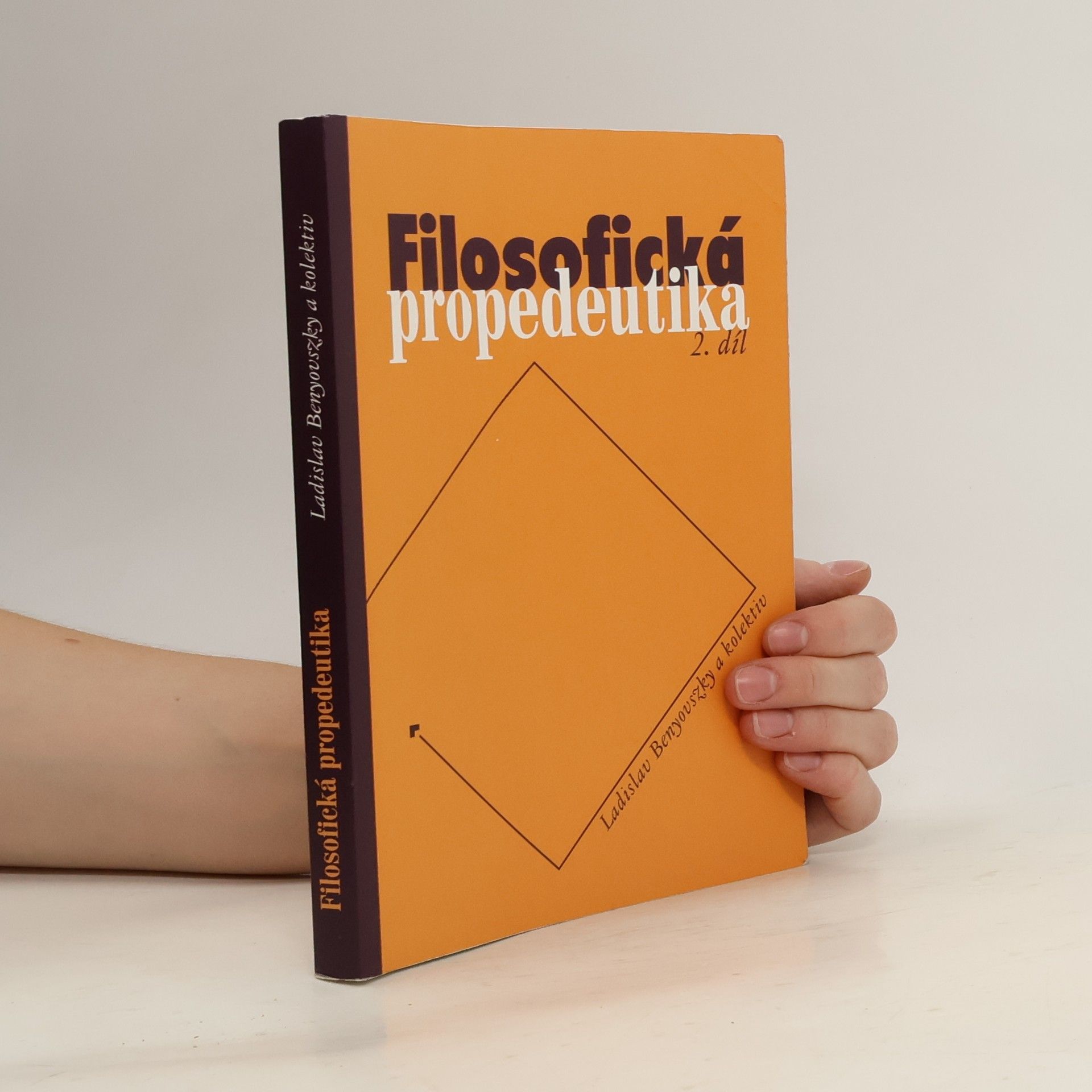 Ladislav Benyovszky Filosofická propedeutika, 2. díl