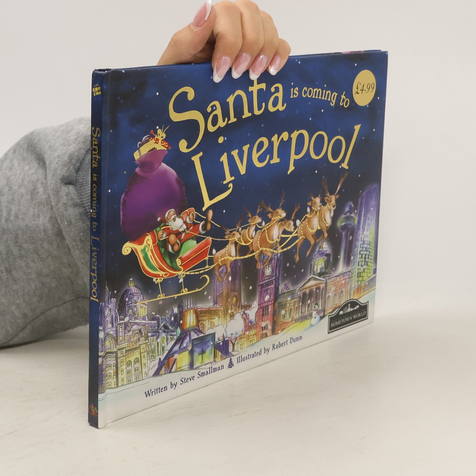 Steve Smallman Santa Is Coming to Liverpool
