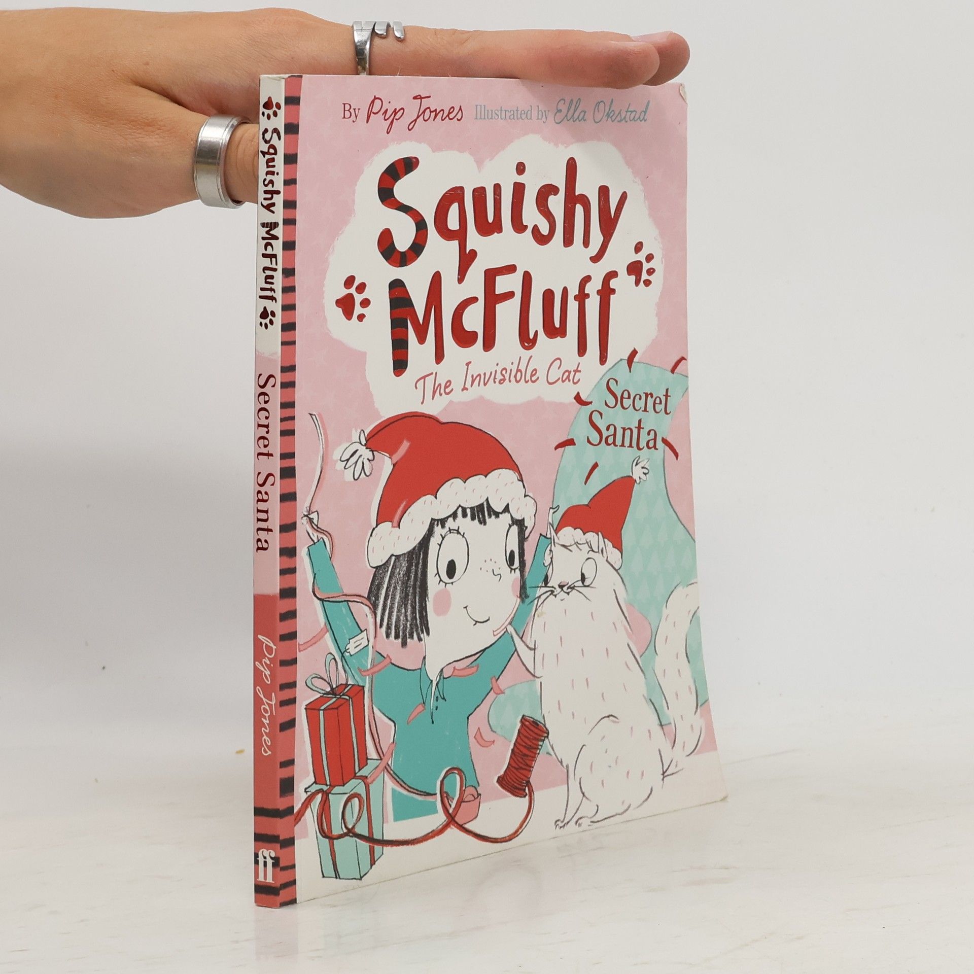 Pip Jones Squishy McFluff, the invisible cat - Secret Santa