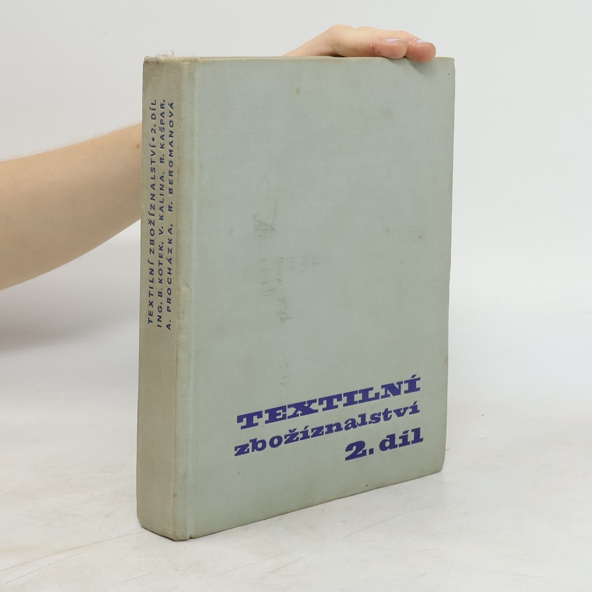 Autores varios Textilní zbožíznalství II.díl