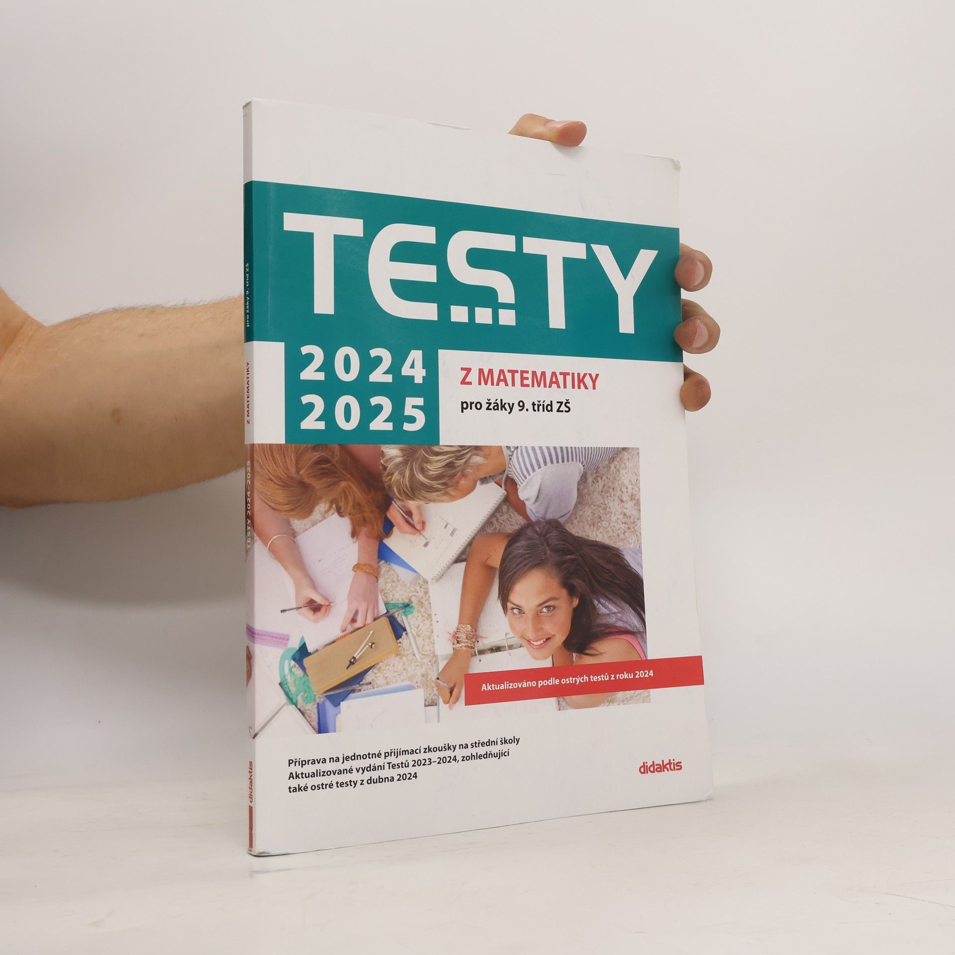 Collectif d'auteurs Testy 2024-2025 z matematiky pro žáky 9. tříd ZŠ