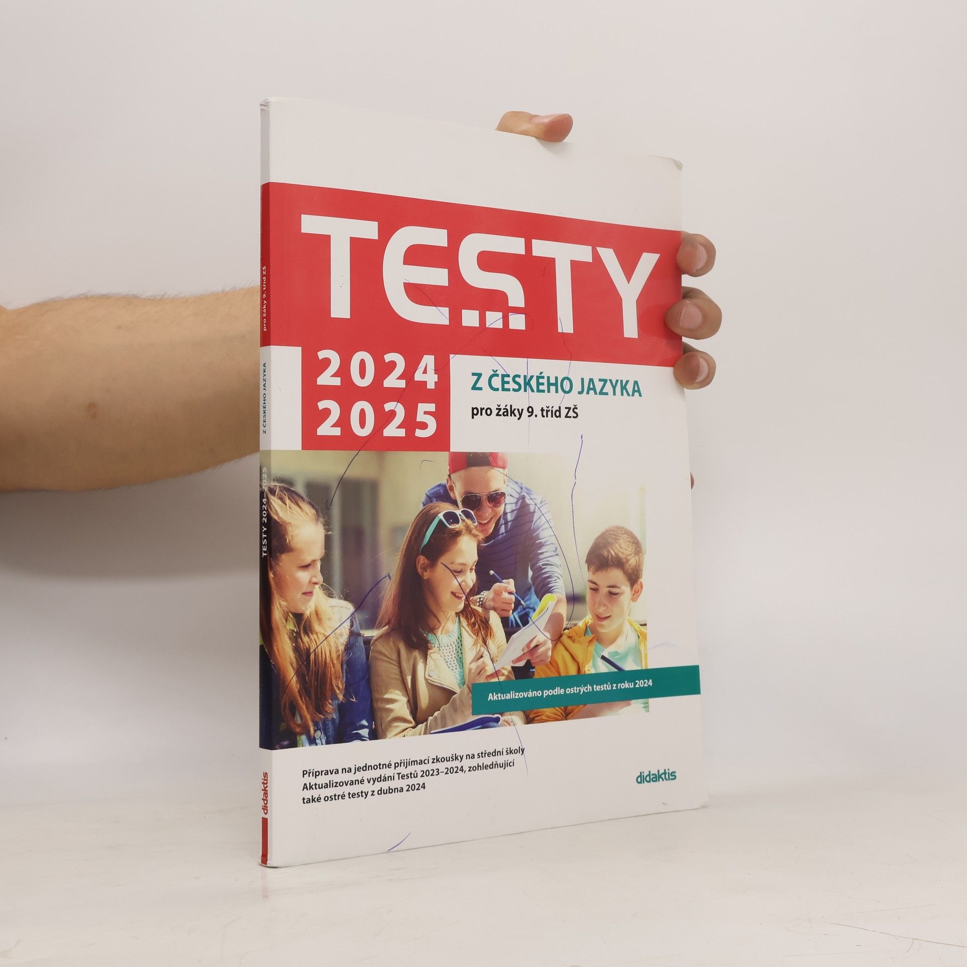 Michala Vacíková Testy 2024-2025 z českého jazyka pro žáky 9. tříd ZŠ