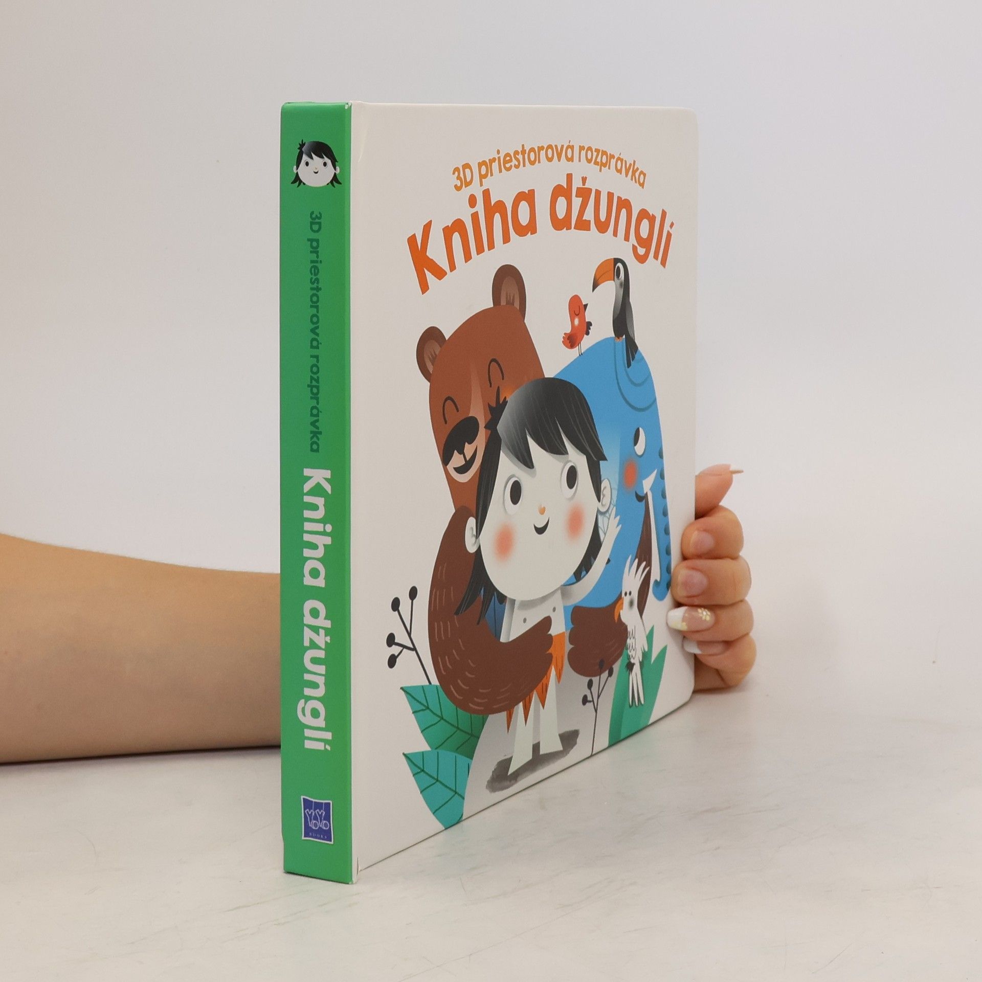 Autores varios 3D priestorová rozprávka Kniha Džunglí